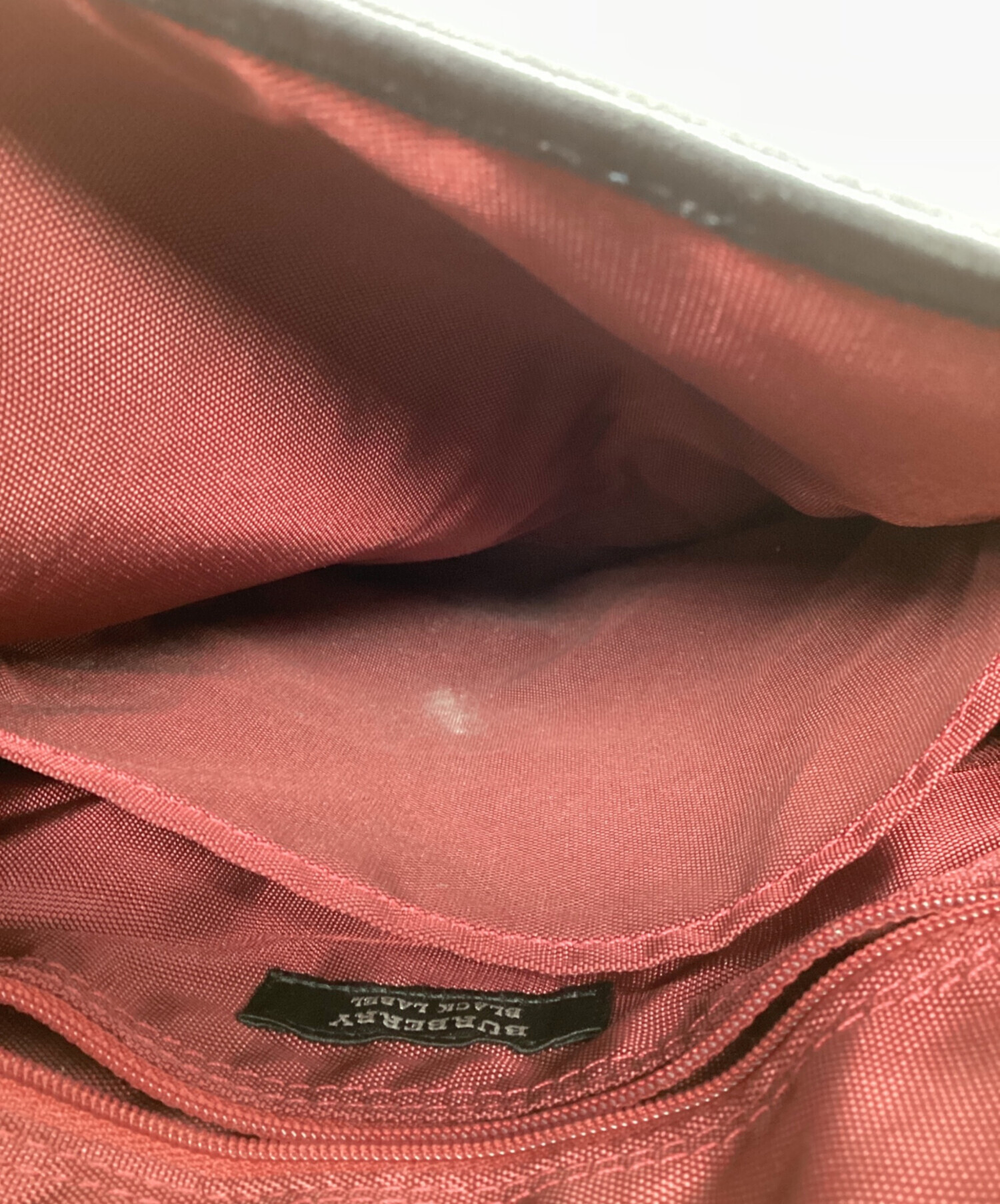 BURBERRY BLACK LABEL ビジネスバッグ ノバチェック ナイロン 美品】Burberry バーバリーブラックレーベル ショルダーバッグ ノバ