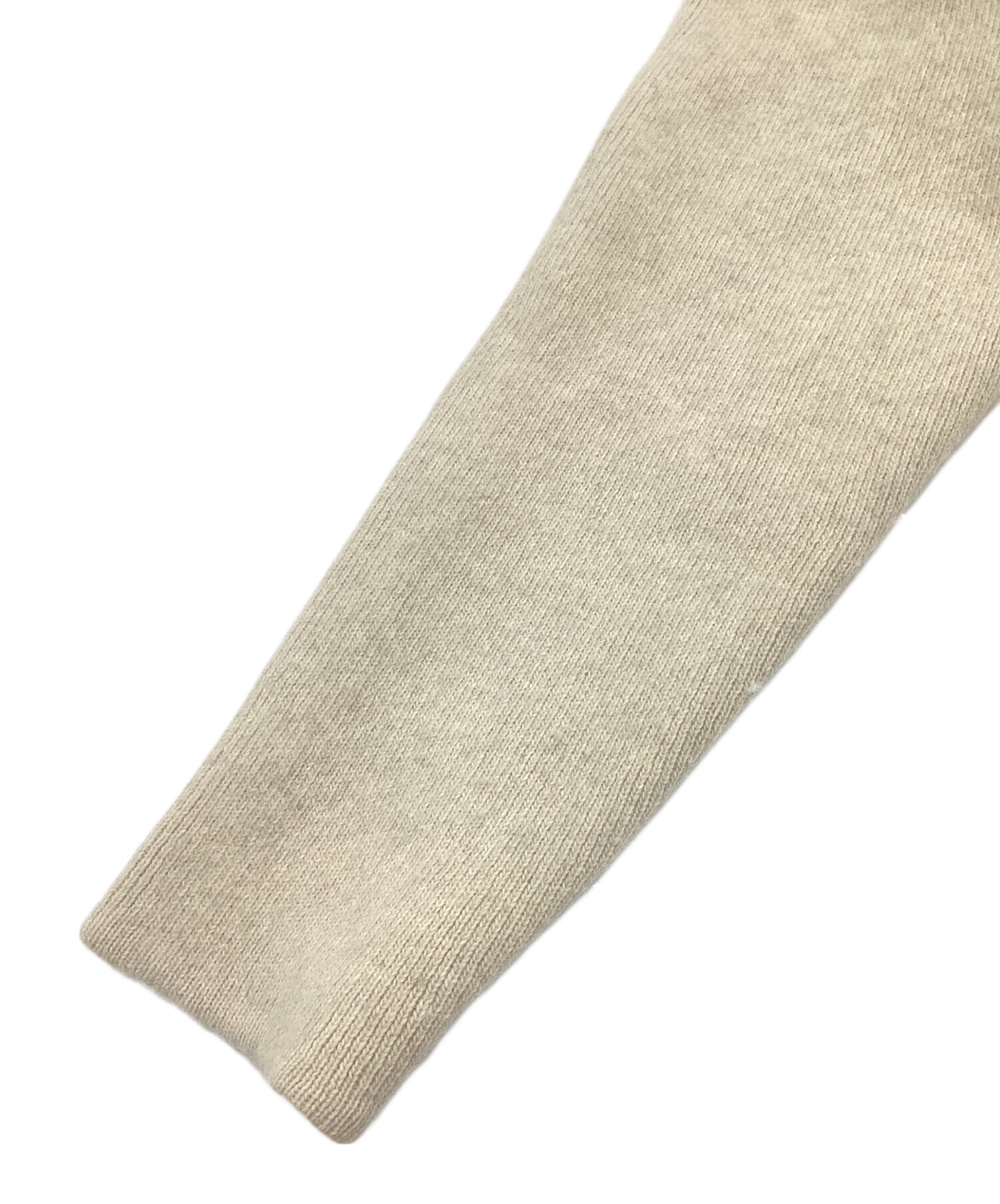 エレンディーク　ラクーンニットカーディガン　アイボリー　S　新品未使用 中古・古着通販】ELENDEEK (エレンディーク) ラクーン