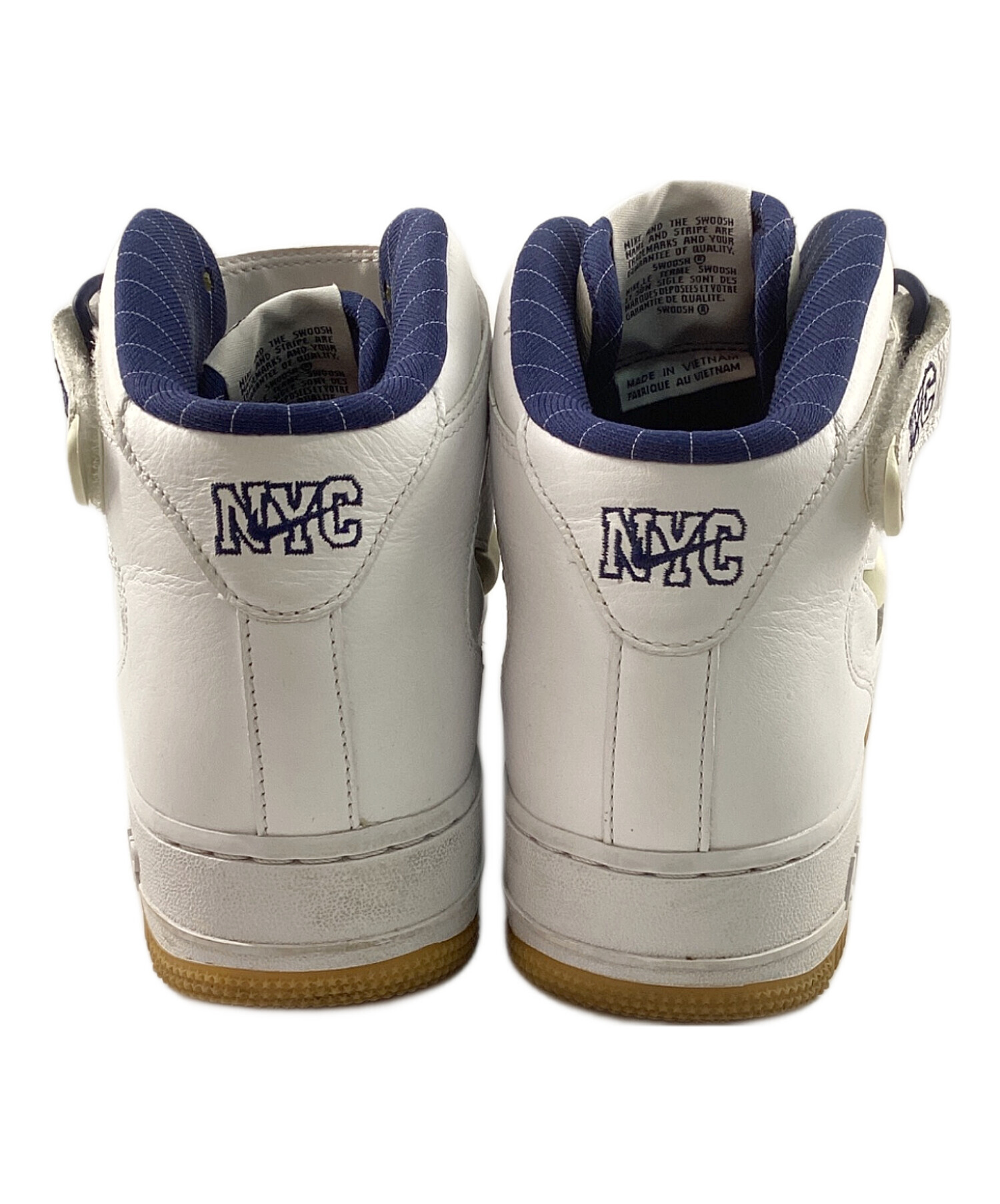 中古・古着通販】NIKE (ナイキ) エアフォース 1 ミッド QS ホワイト