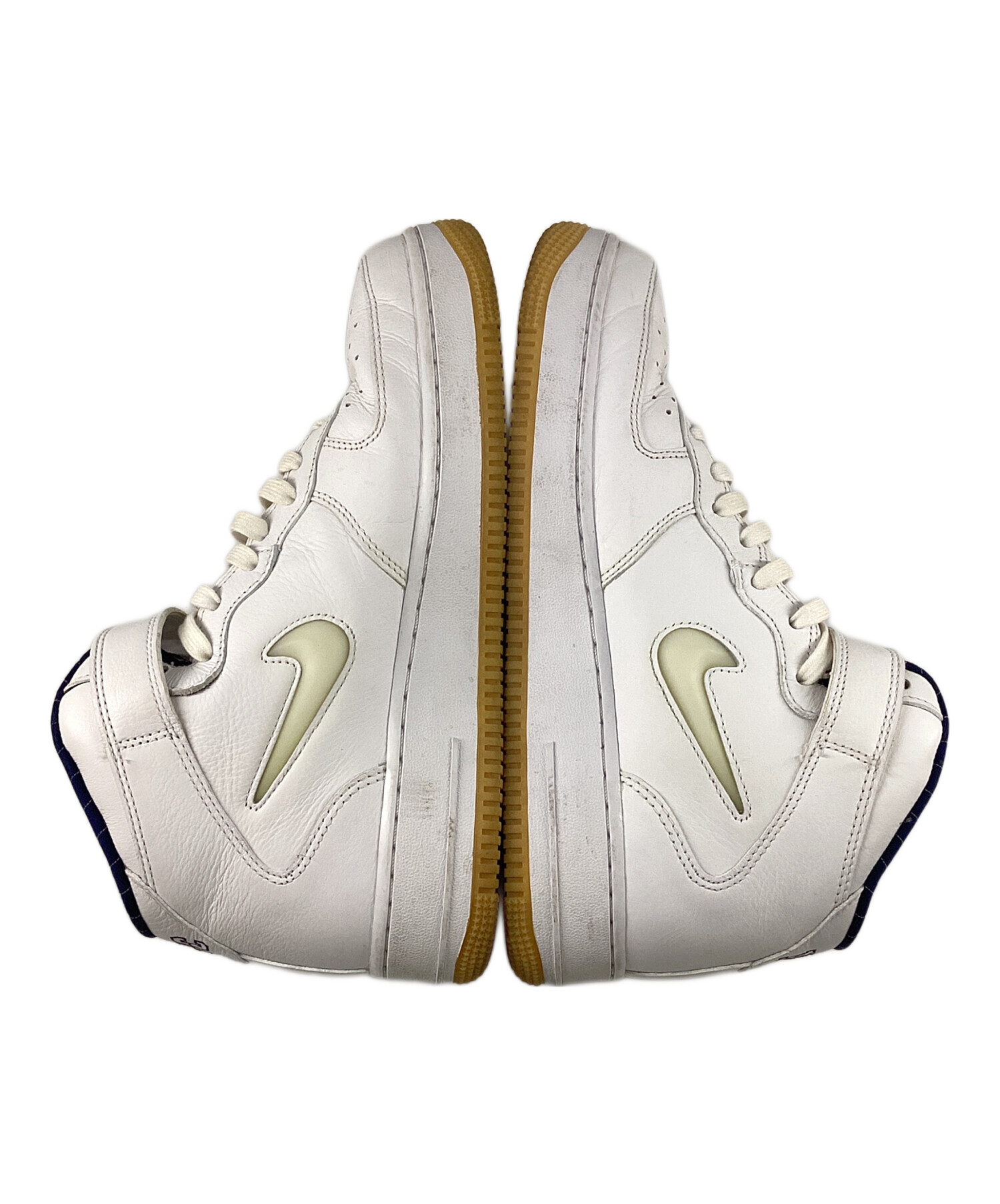 中古・古着通販】NIKE (ナイキ) エアフォース 1 ミッド QS ホワイト