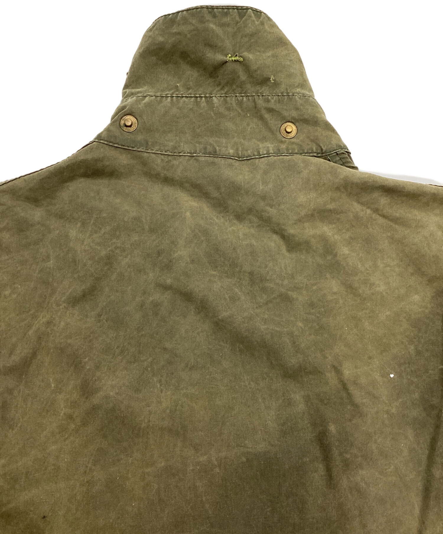 中古・古着通販】Barbour (バブアー) BORDER JACKET オリーブ サイズ