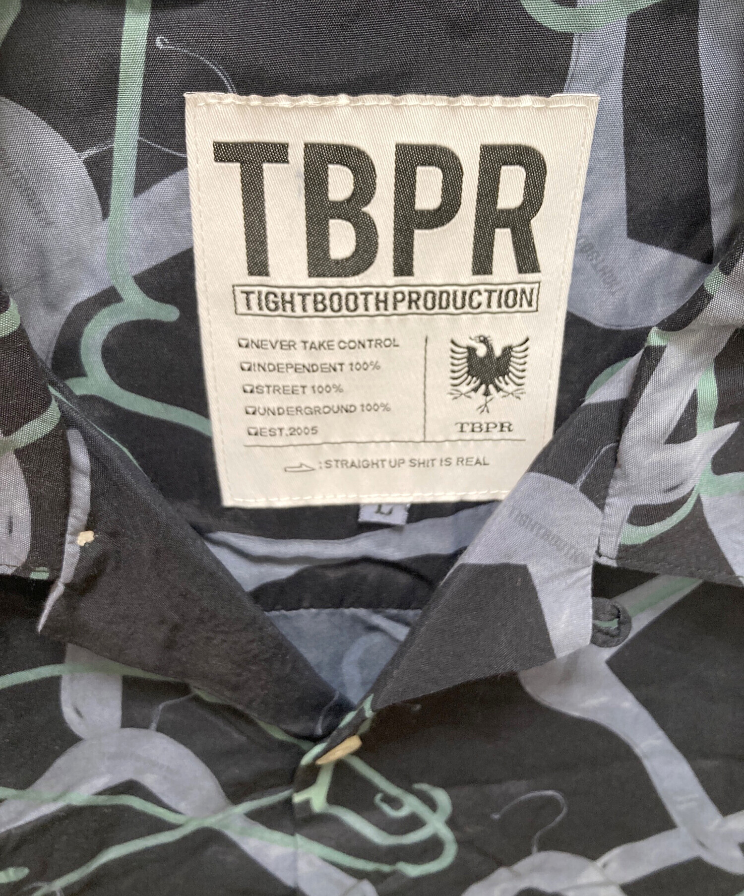 TIGHTBOOTH PRODUCTION / アロハシャツ/M/ポリエステル/マルチカラー 中古・古着通販】TIGHTBOOTH PRODUCTION (タイトブースプロダクション