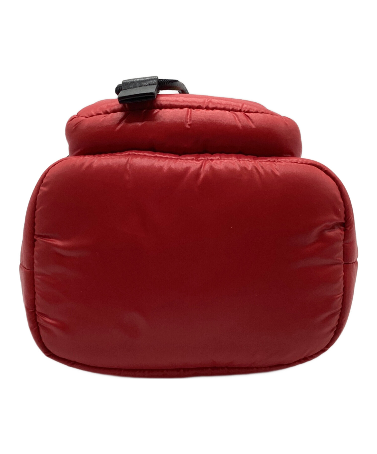 モンクレール巾着　バッグ 中古・古着通販】MONCLER (モンクレール) レザー巾着ショルダーバッグ