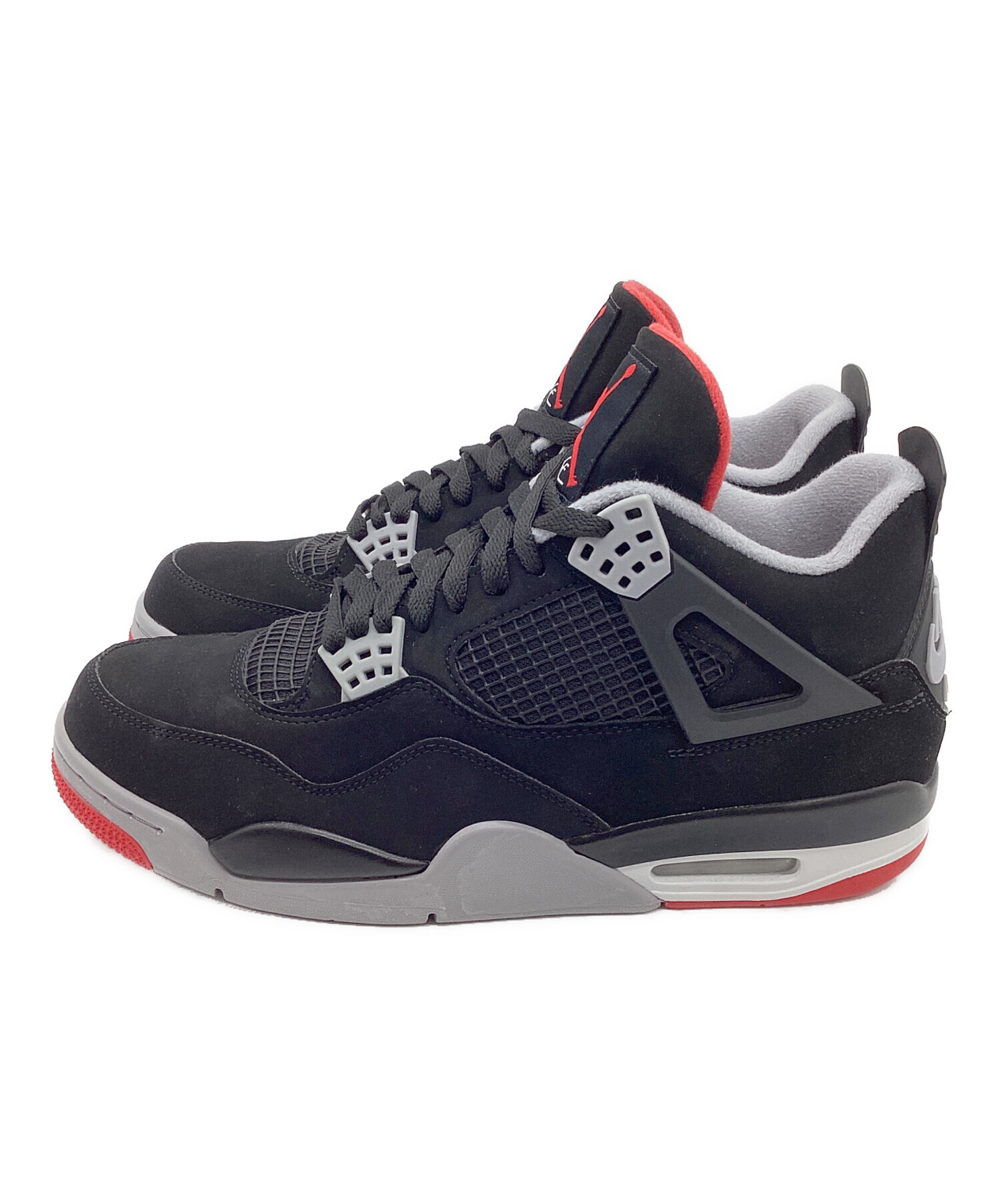 中古・古着通販】NIKE (ナイキ) Air Jordan 4 Retro Bred ブラック 