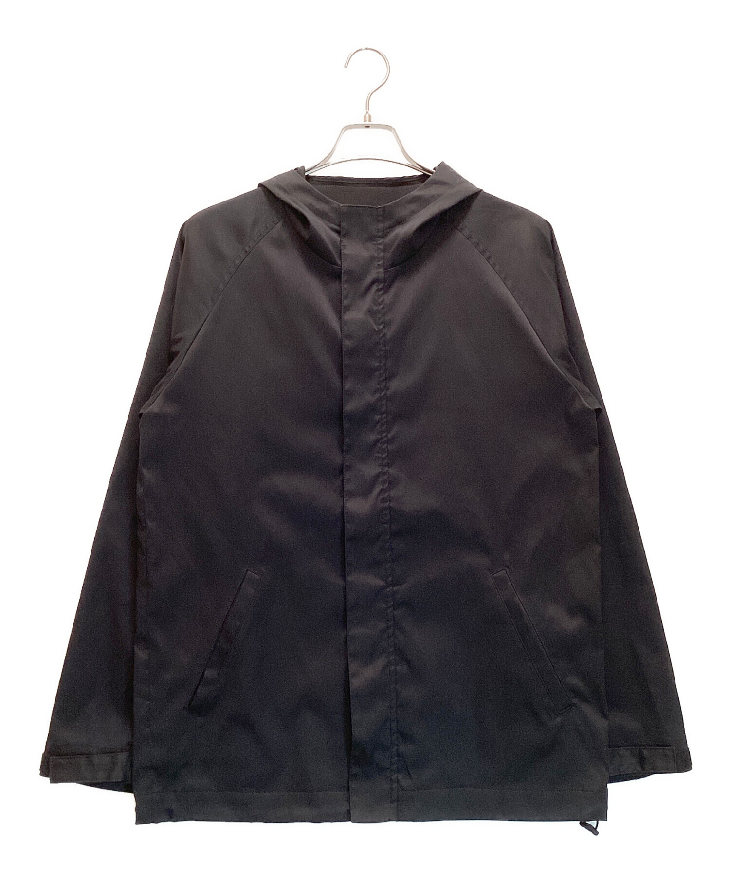 中古・古着通販】10YC (テンワイシー) フーデッドジャケット ブラック 