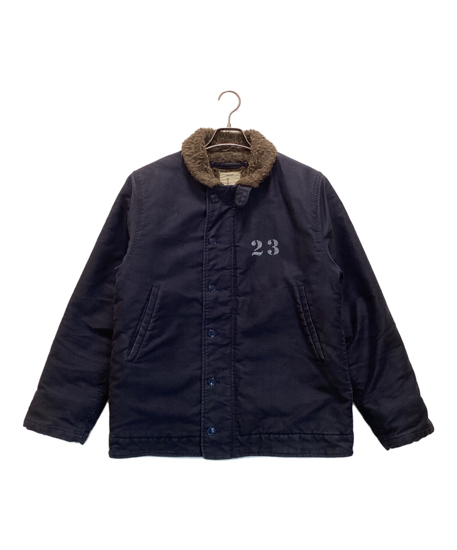 中古・古着通販】WEIRDO (ウィアード) N-1デッキジャケット コットン