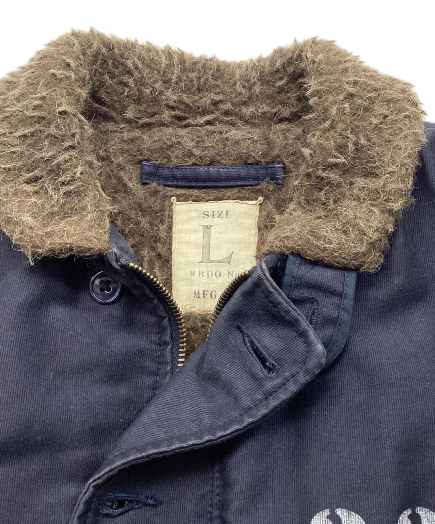 中古・古着通販】WEIRDO (ウィアード) N-1デッキジャケット コットン