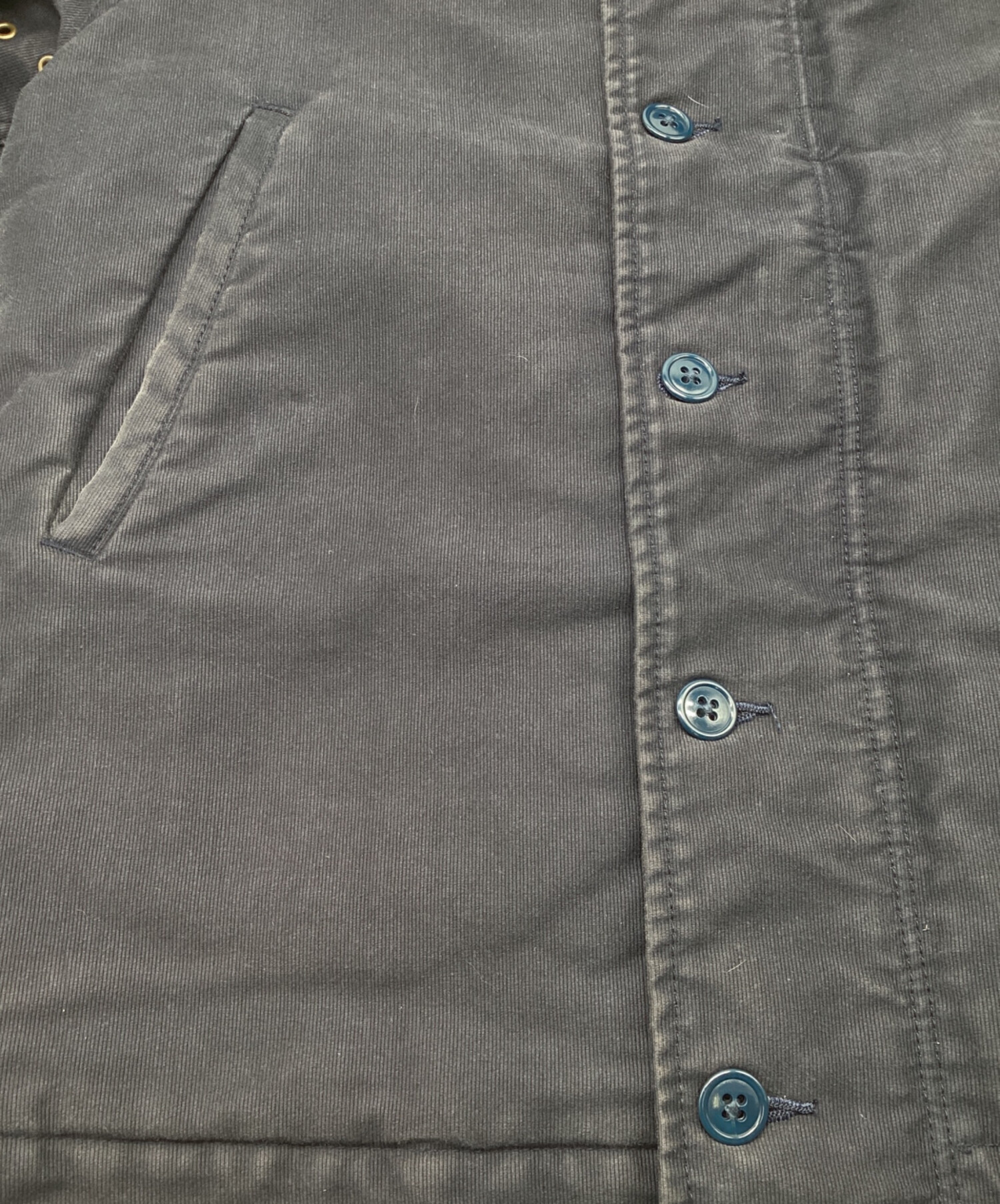 中古・古着通販】WEIRDO (ウィアード) N-1デッキジャケット コットン