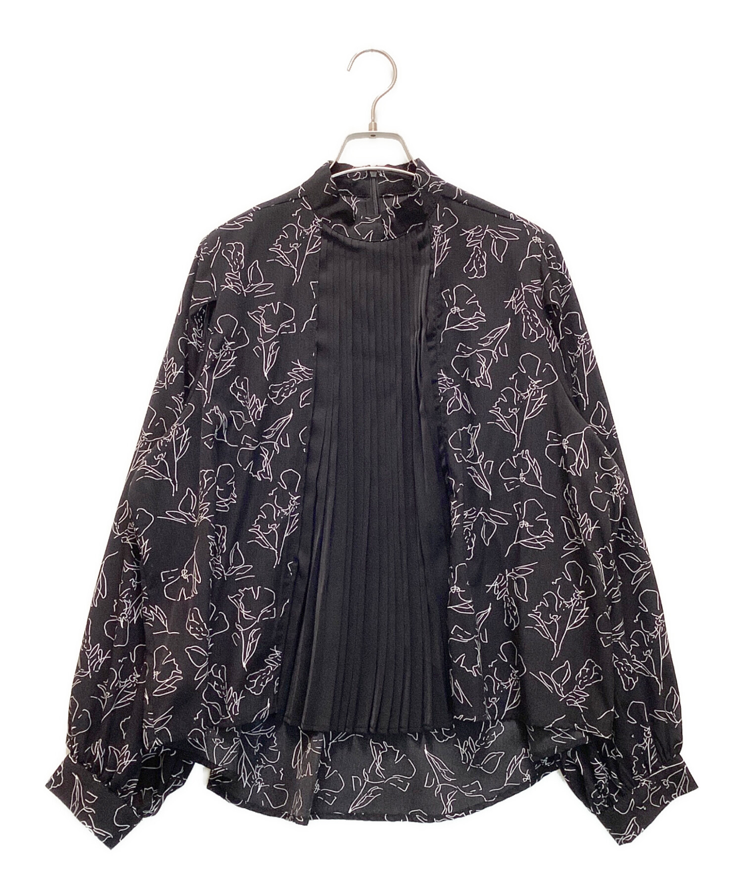 中古・古着通販】SUM1 STYLE (スミスタイル) センタープリーツブラウス 