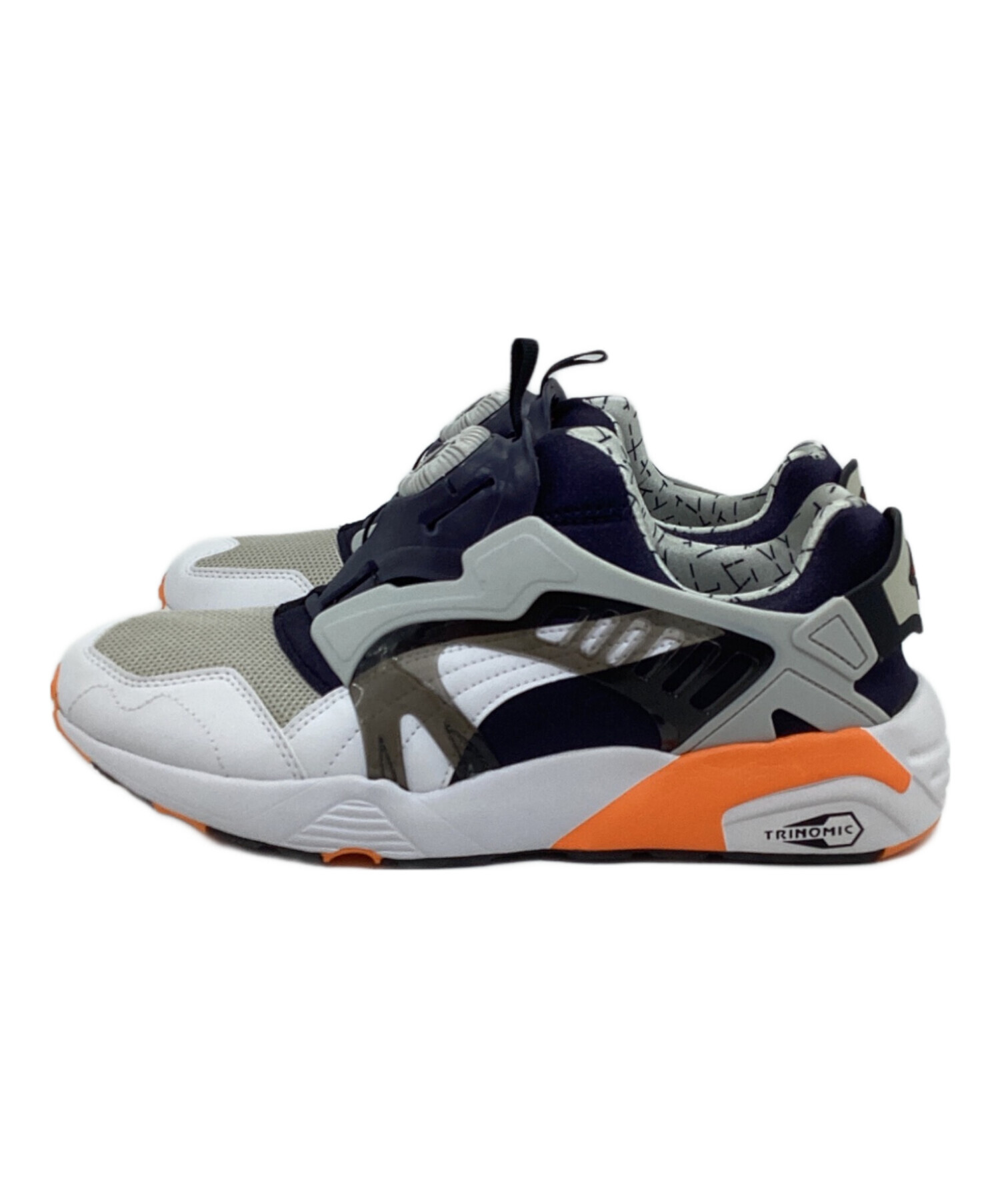 中古・古着通販】PUMA (プーマ) ディスクブレイズ ホワイト×パープル 