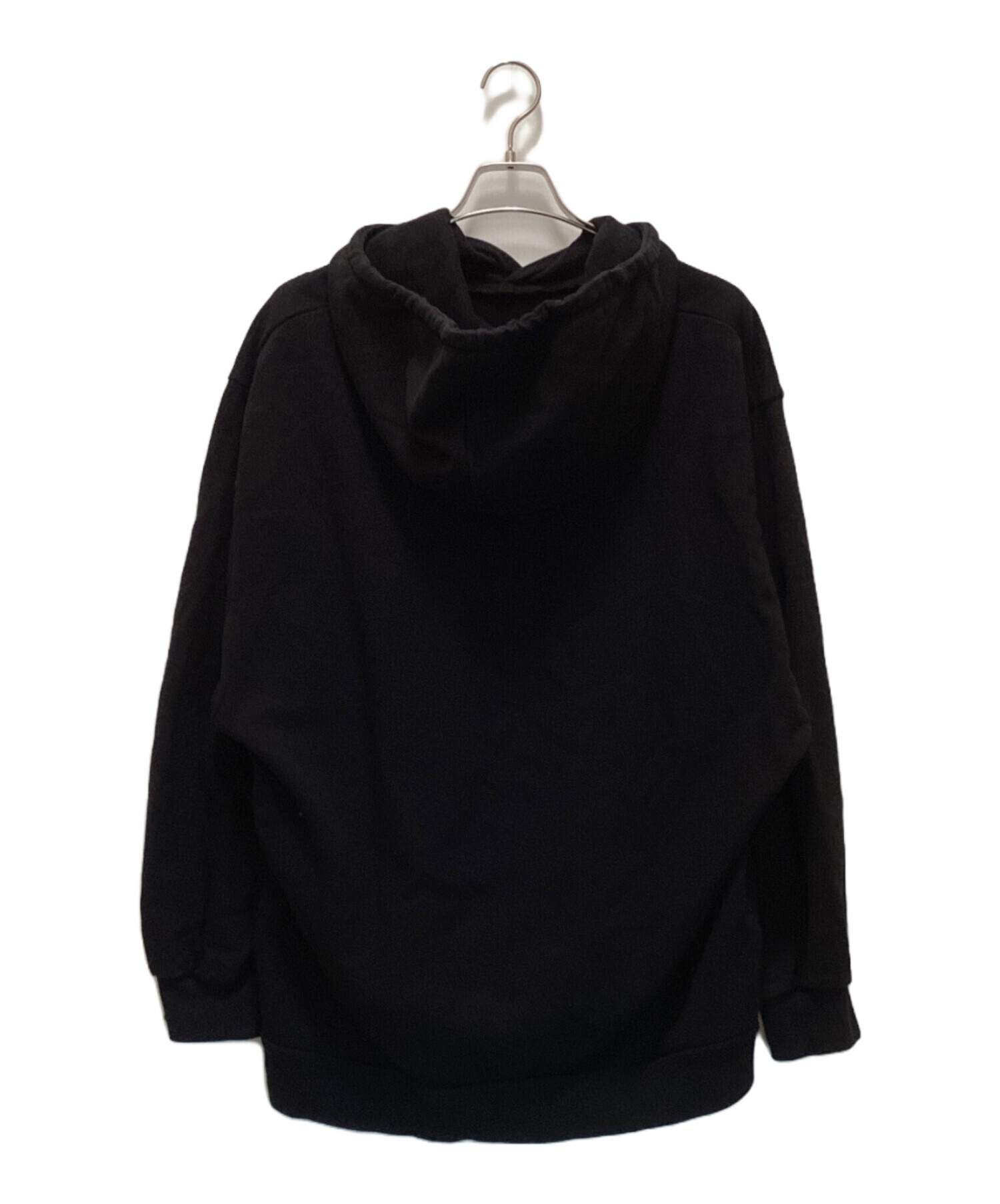中古・古着通販】SHAREEF (シャリーフ) SWITCHING BIG HOODIE ブラック 