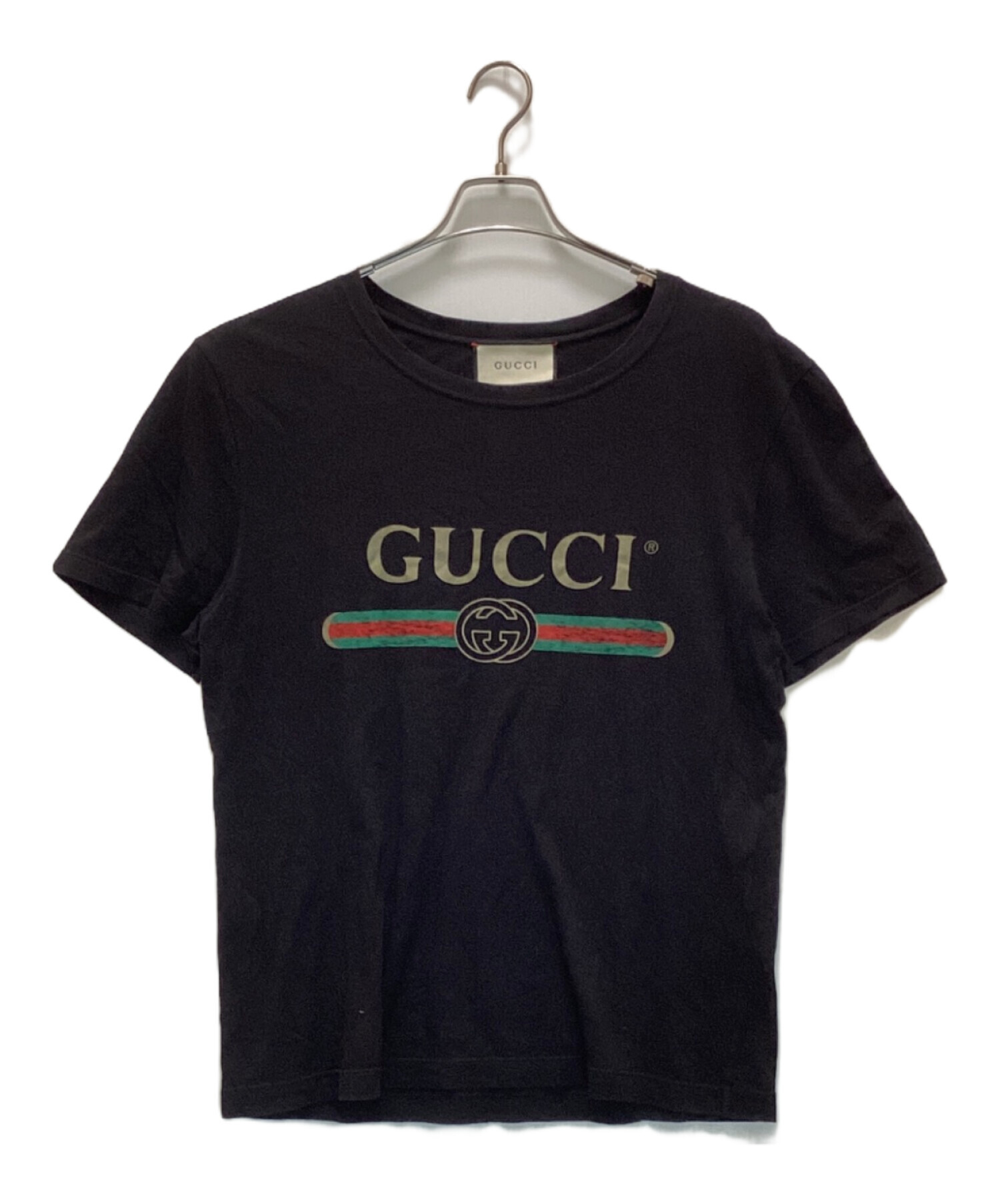 中古・古着通販】GUCCI (グッチ) ロゴウォッシュドオーバーサイズT 
