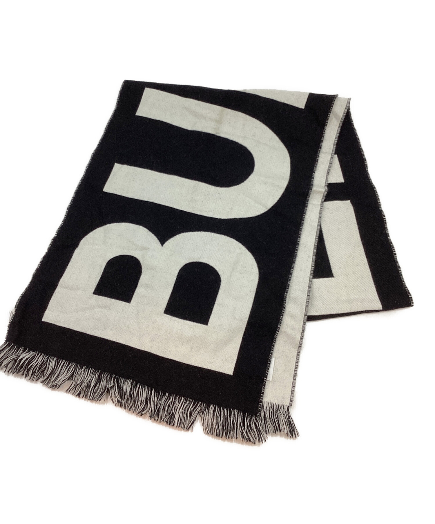 未使用【バーバリー】ロゴ　リバーシブル　マフラー　ウール100％　バイカラー 楽天市場】バーバリー マフラー リバーシブルの通販