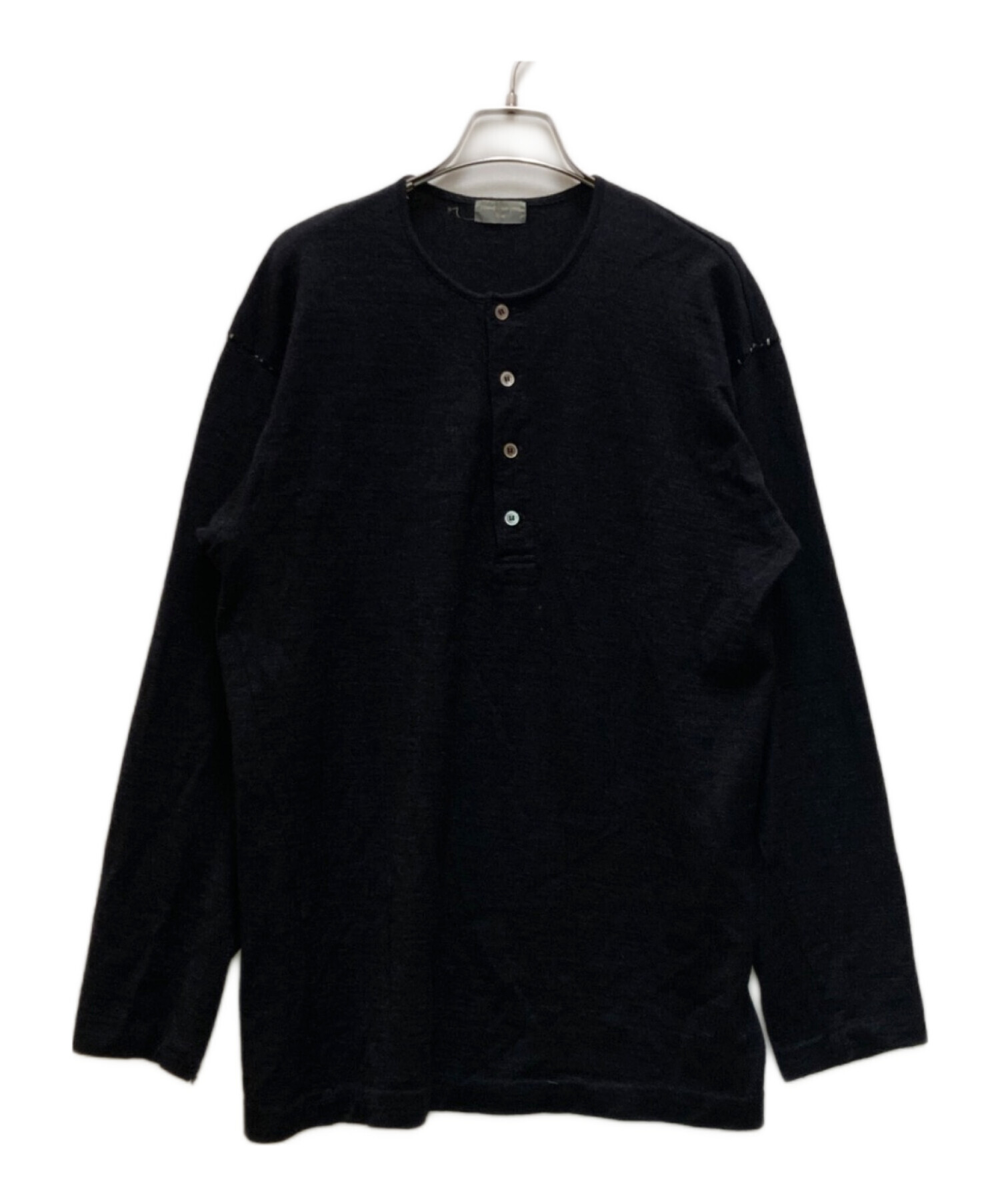 COMME des GARCONS ヘンリーネックニット　AD1998 中古・古着通販】COMME des GARCONS HOMME (コムデギャルソン オム