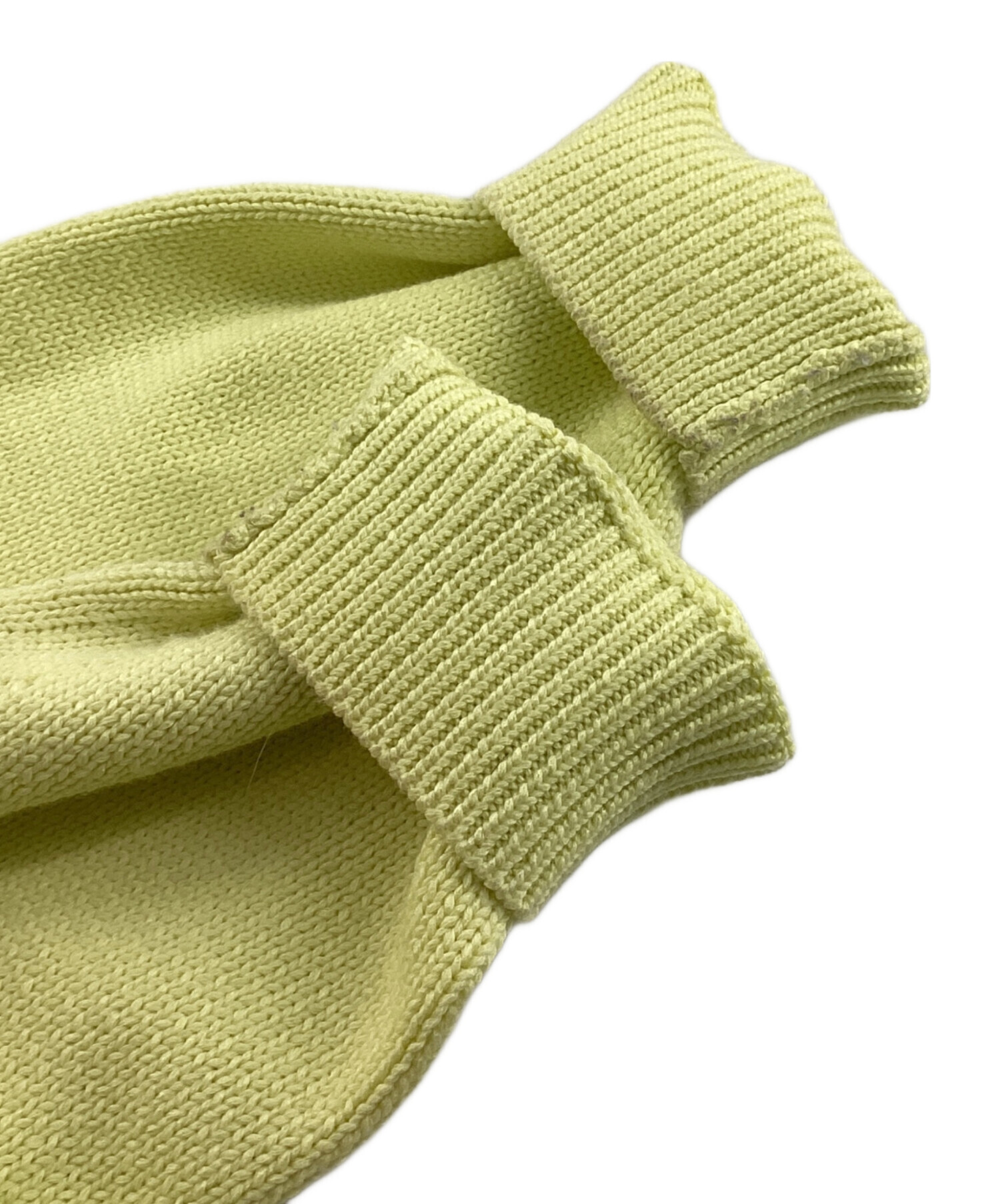 中古・古着通販】MEIAS (メイアス) クルーネックニット イエロー