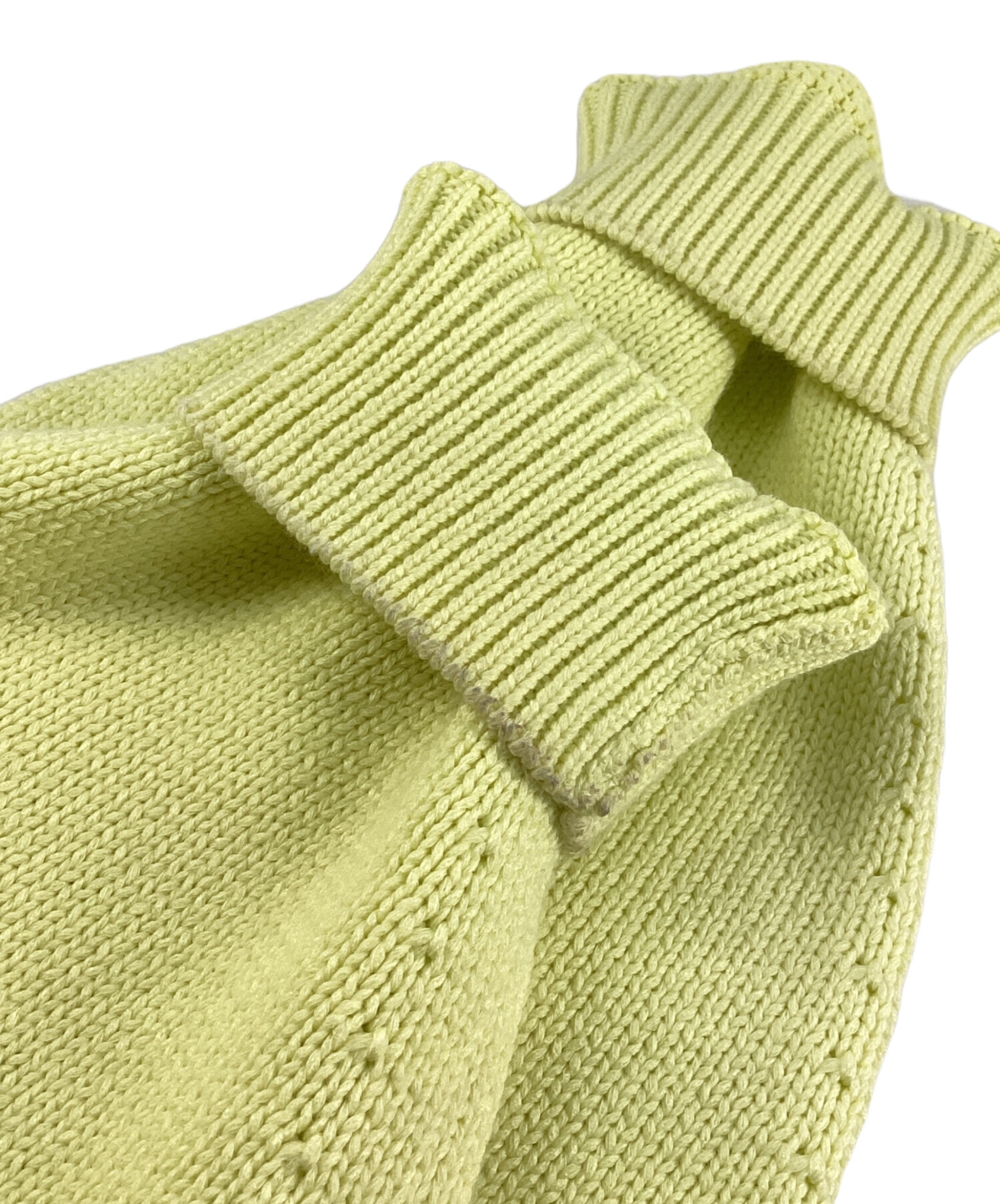 中古・古着通販】MEIAS (メイアス) クルーネックニット イエロー