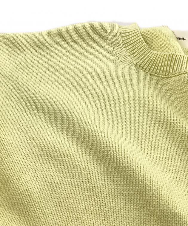 中古・古着通販】MEIAS (メイアス) クルーネックニット イエロー