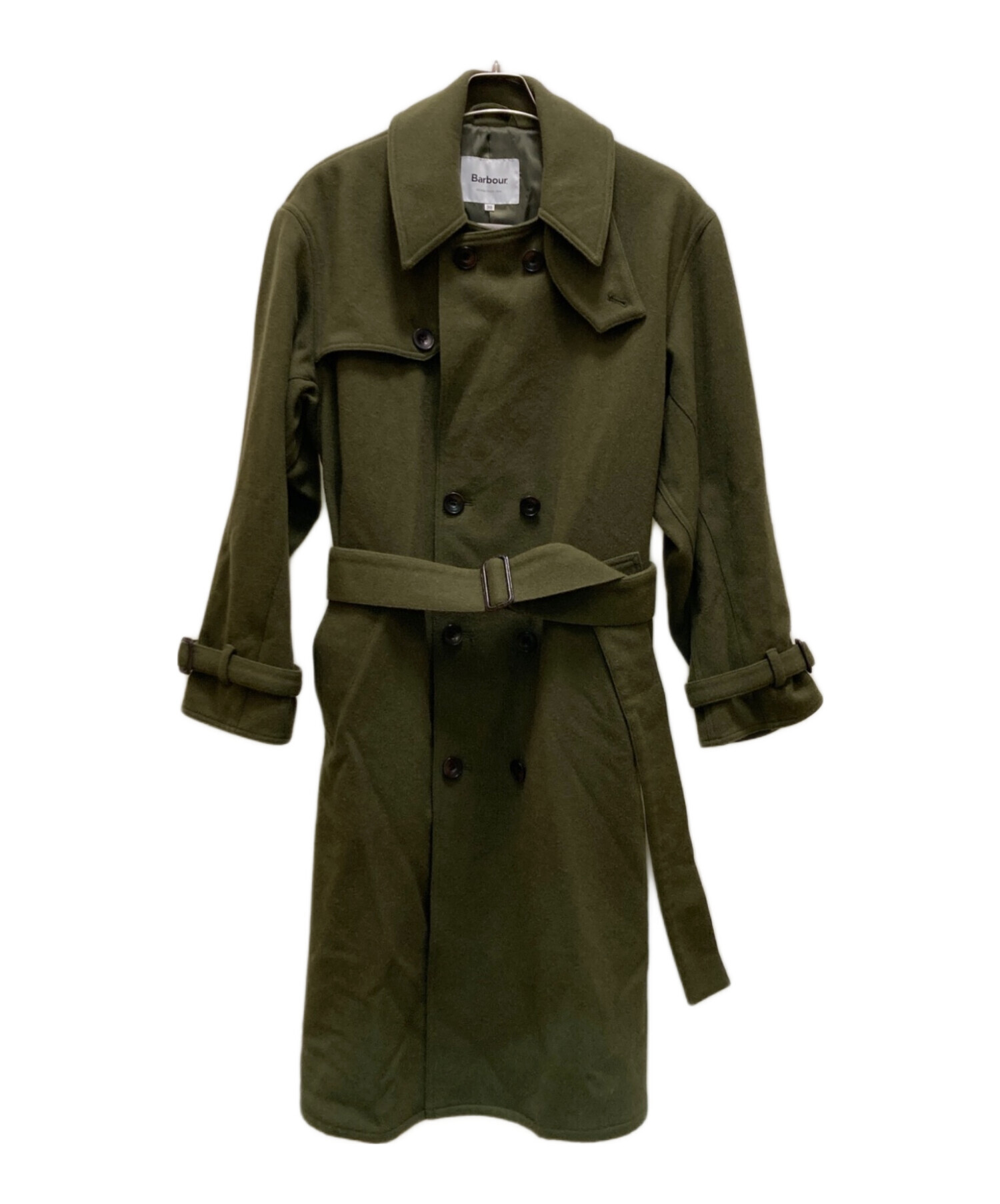 Barbour バブアー　コート　グリーン 中古・古着通販】Barbour (バブアー) FOX BROTHER (フォックスブラザー