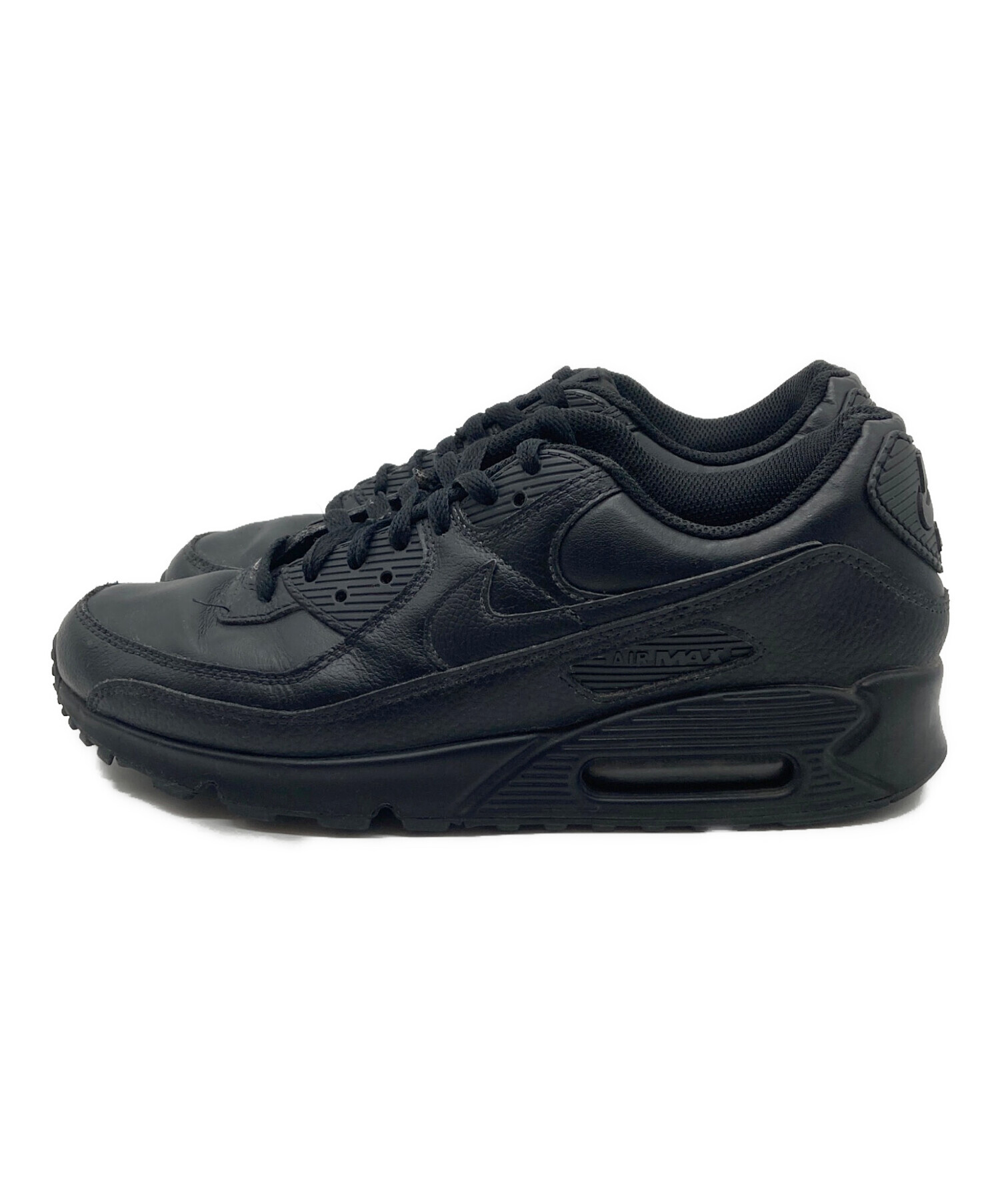 中古・古着通販】NIKE (ナイキ) エアマックス 90 レザー ブラック 