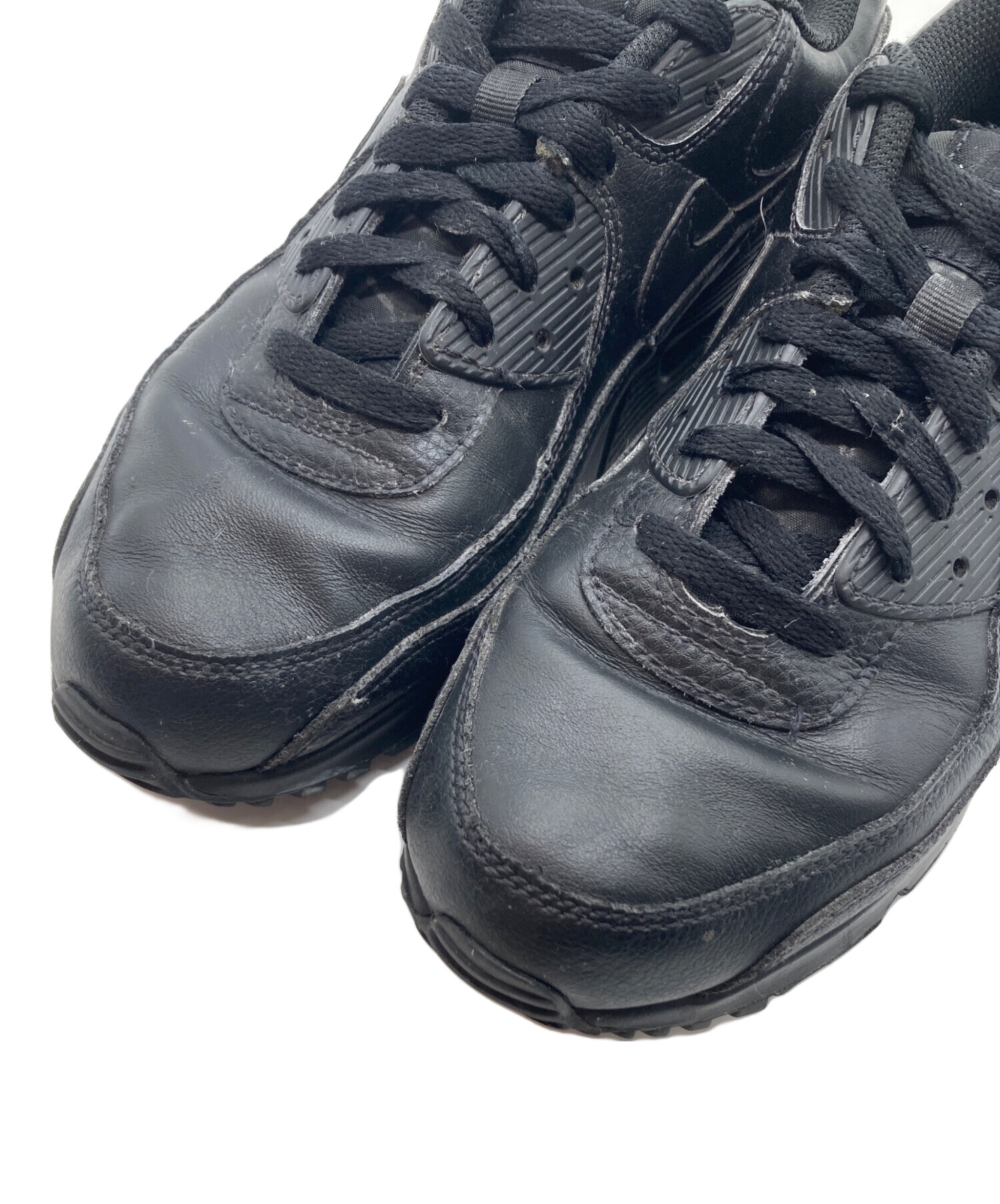 中古・古着通販】NIKE (ナイキ) エアマックス 90 レザー ブラック 