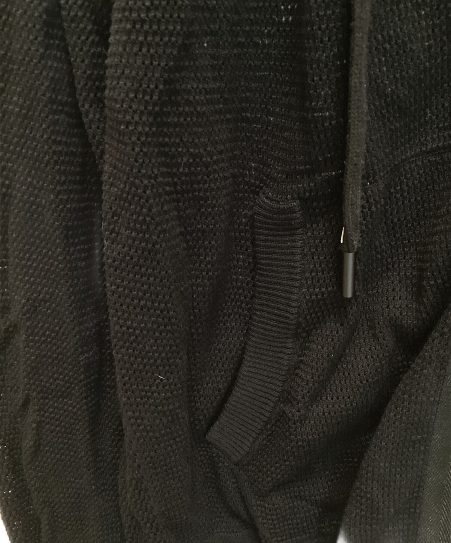 中古・古着通販】DIESEL (ディーゼル) メッシュニットジップパーカー 