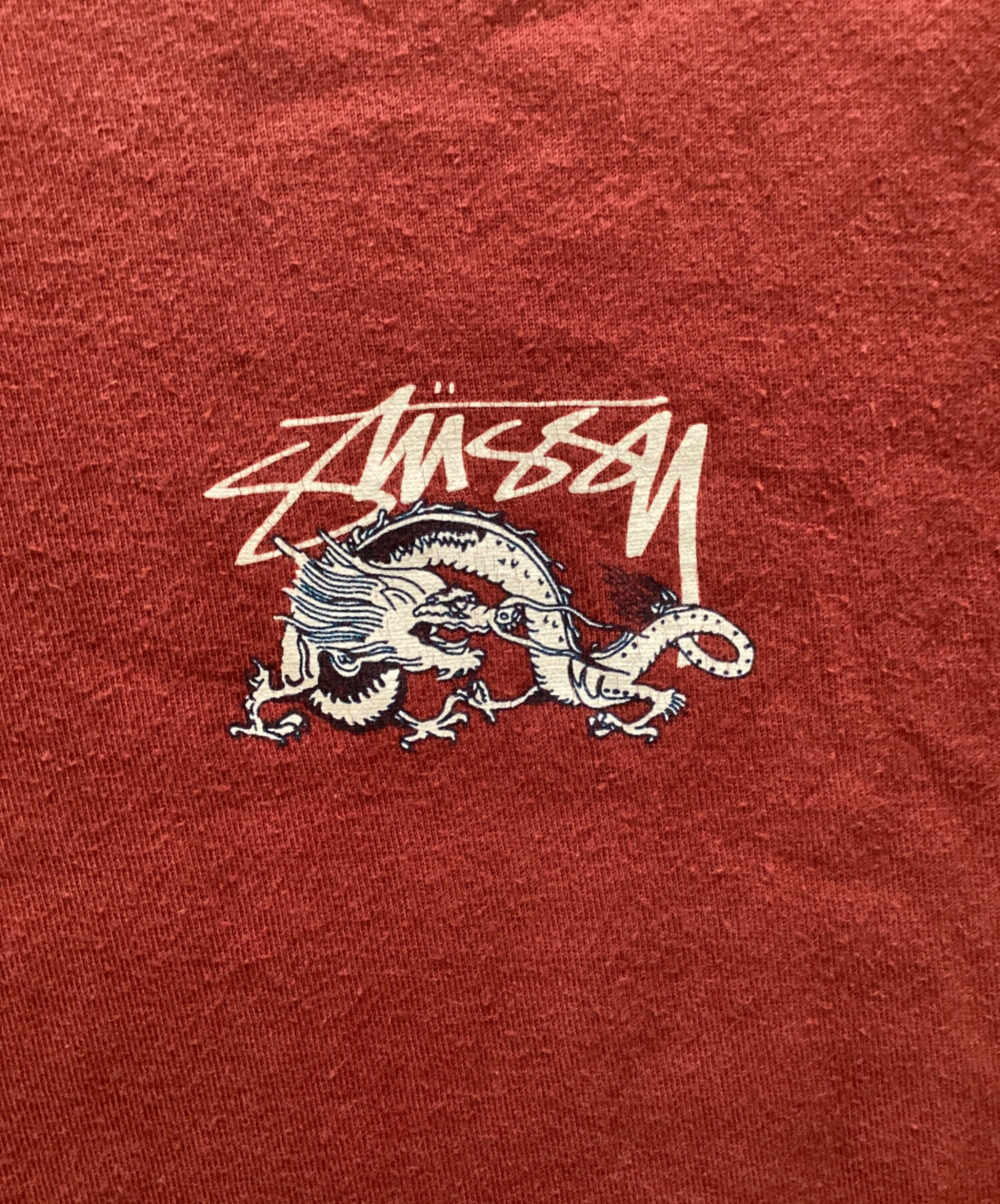 中古・古着通販】stussy (ステューシー) ドラゴンプリントTシャツ