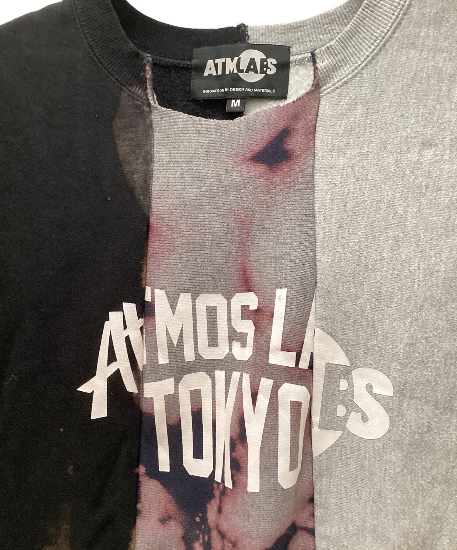 中古・古着通販】ATMOS LAB (アトモスラボ) スイッチングスウェット 