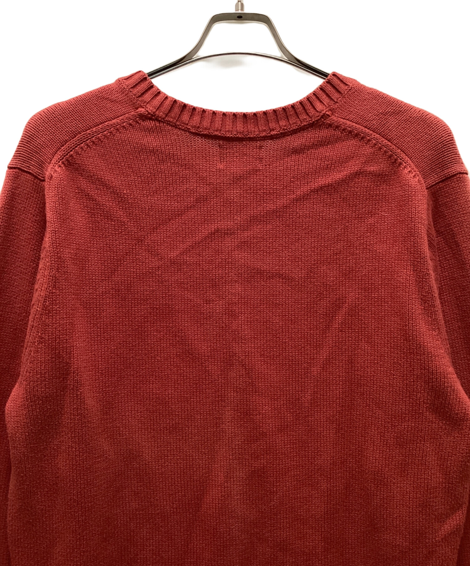 中古・古着通販】L.L.Bean (エルエルビーン) Vネックコットンニット