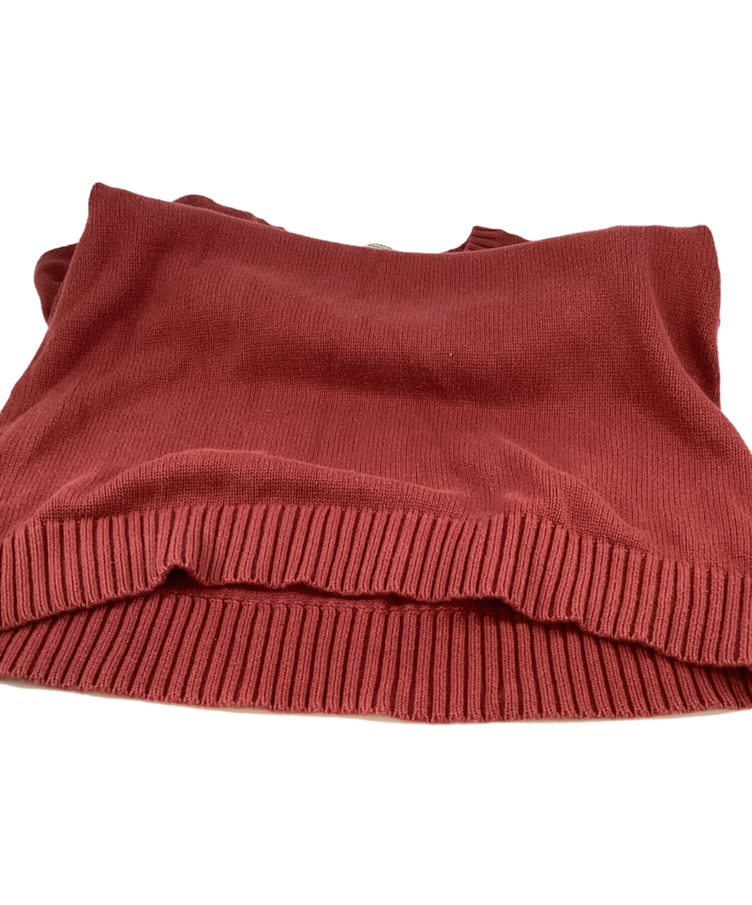 中古・古着通販】L.L.Bean (エルエルビーン) Vネックコットンニット
