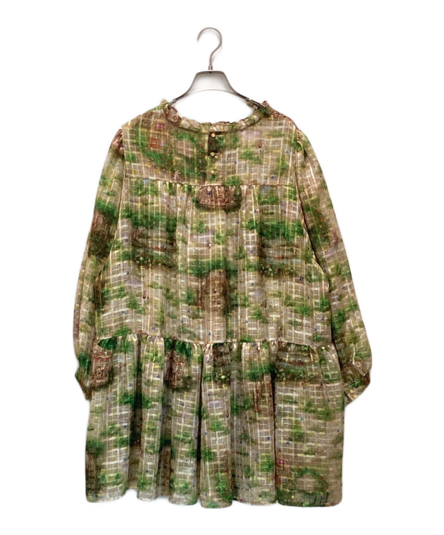 中古・古着通販】yukiemon (ユキエモン) カルーセルチュニック  