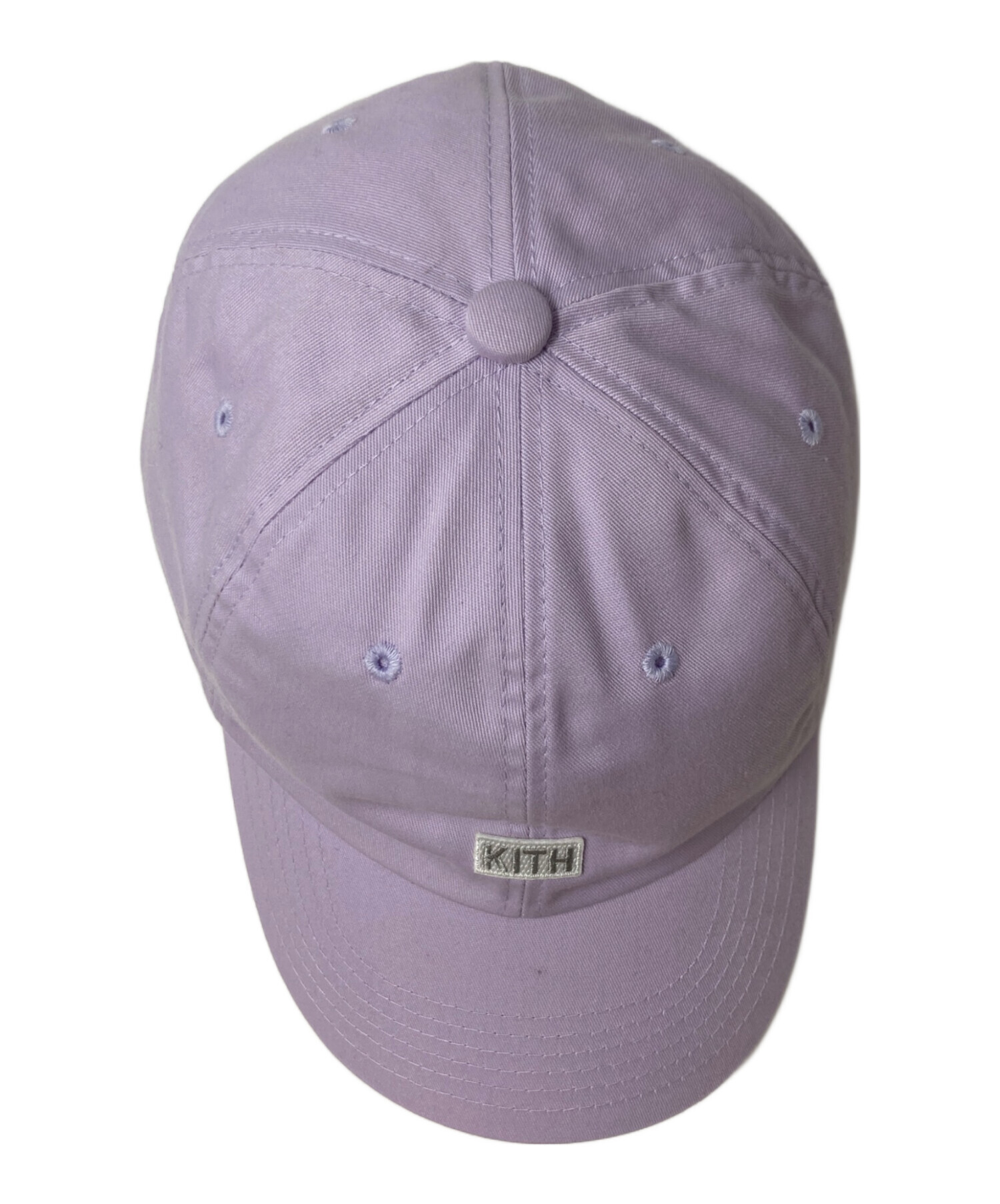中古・古着通販】KITH (キス) ボックスロゴキャップ ラベンダー