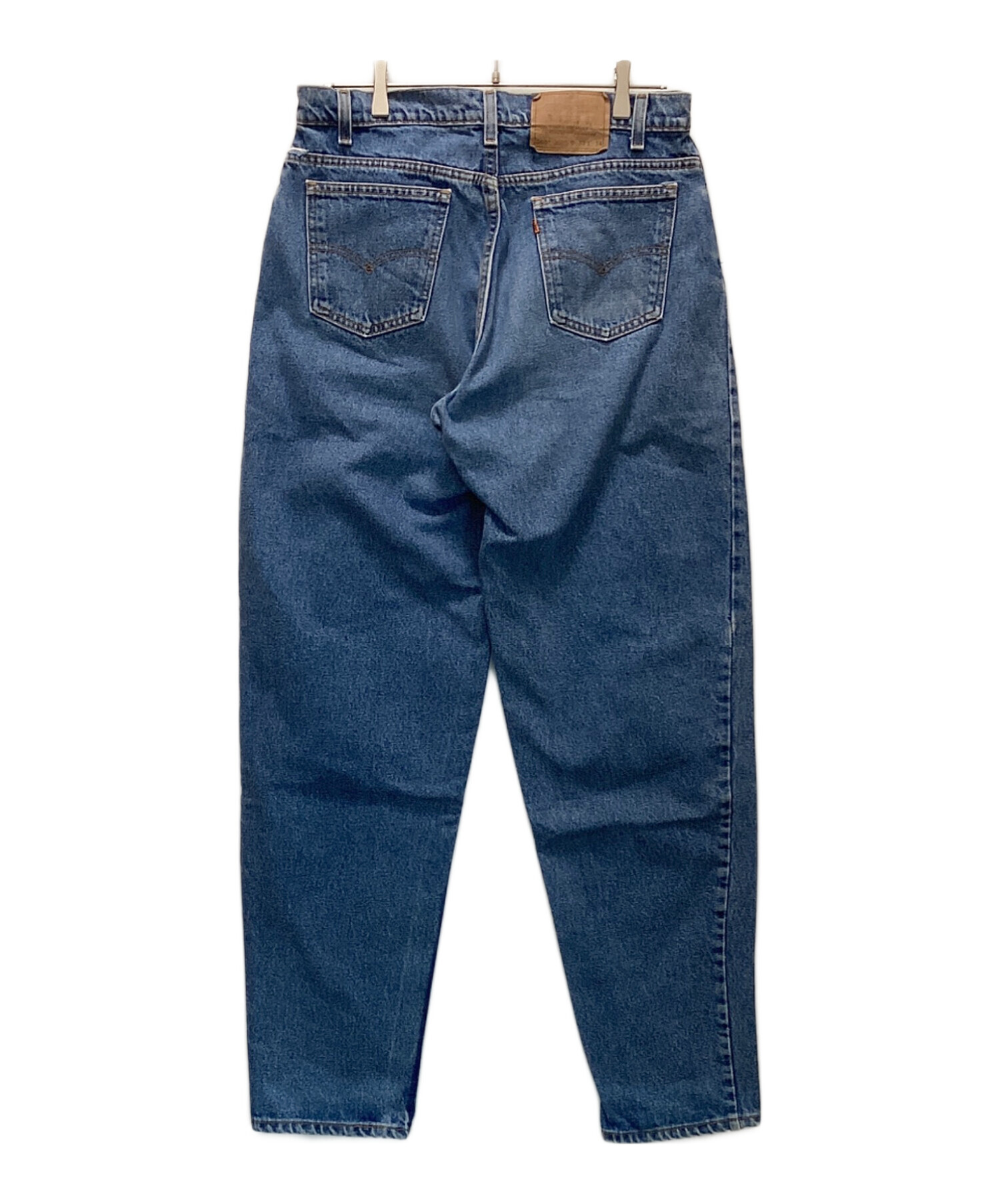 濃紺　levi's 560 W44 L30 美品　リーバイス　サークルR Levi's（リーバイス） 古着 Levis 560 ジーンズ レディース ヒゲ