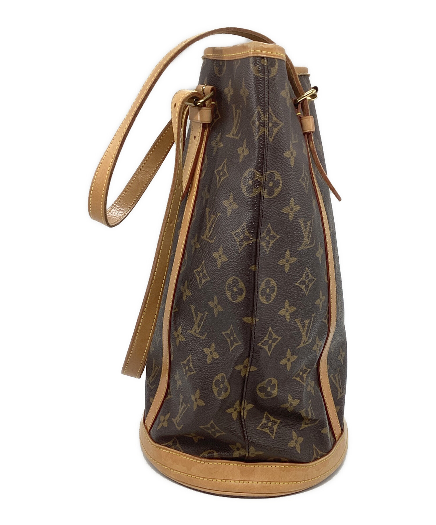 中古・古着通販】LOUIS VUITTON (ルイ ヴィトン) バケットGM ブラウン 