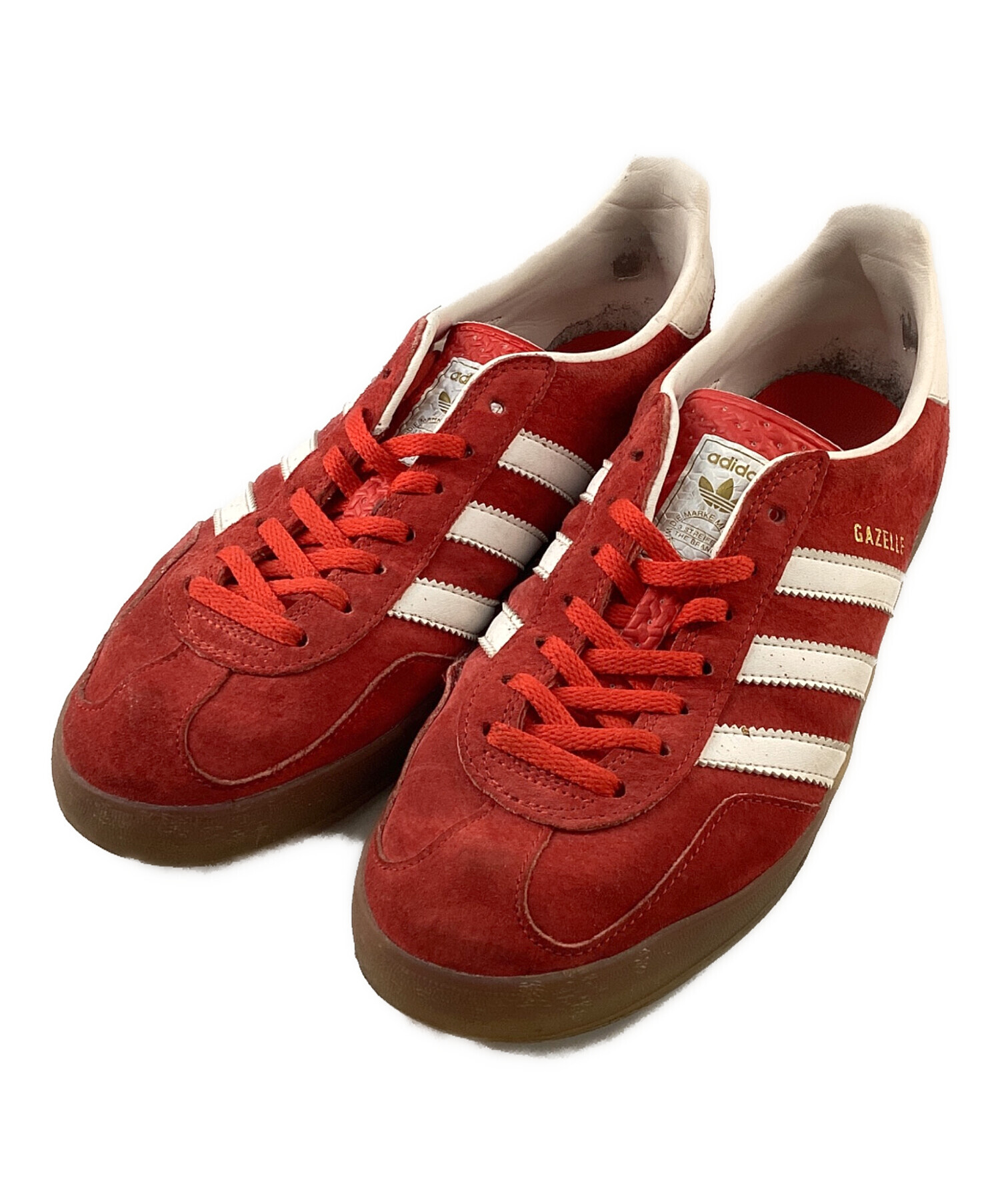 中古・古着通販】adidas (アディダス) ガゼル インドア レッド サイズ