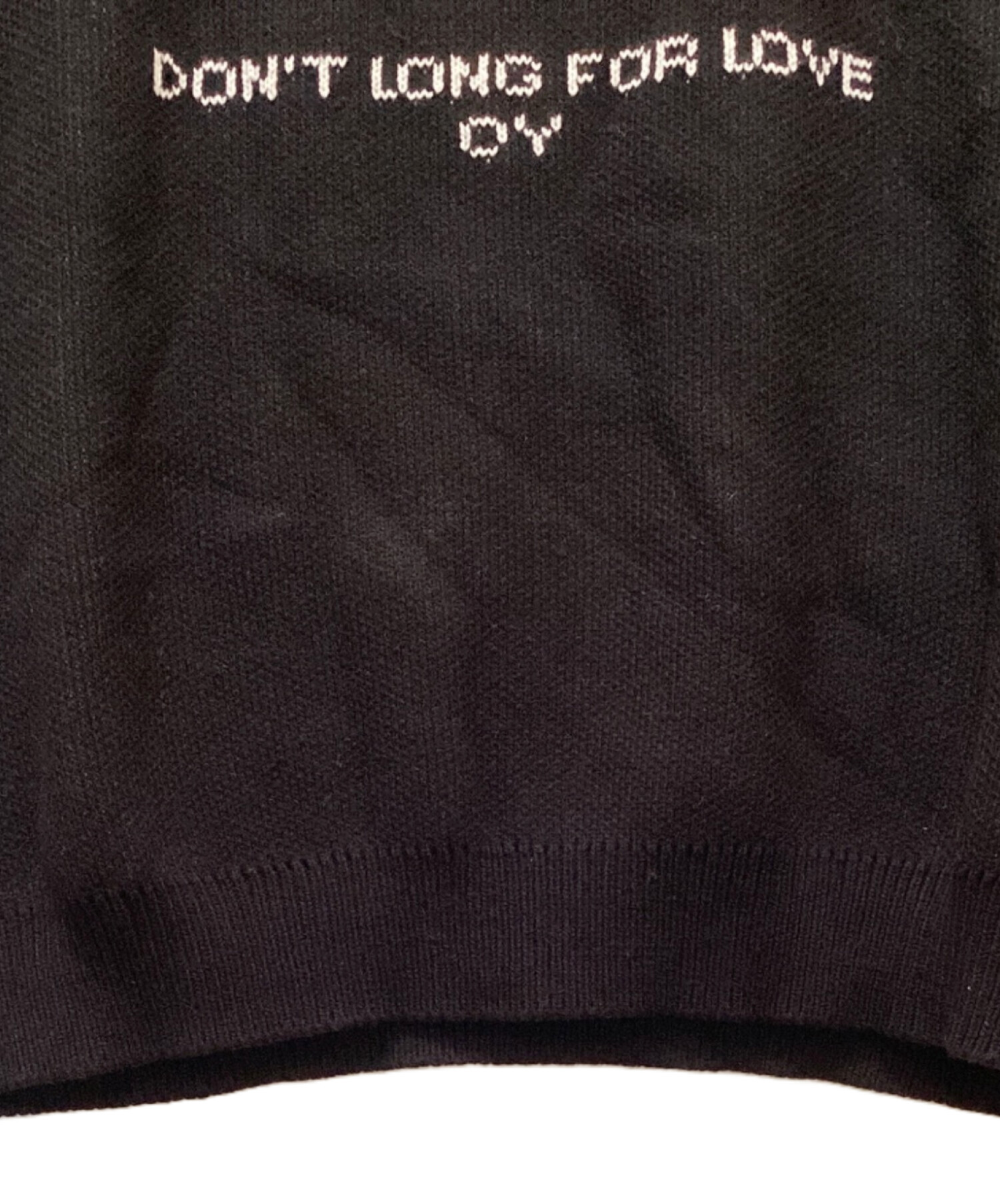 中古・古着通販】OY (オーワイ) オードリーニット ブラック サイズ 