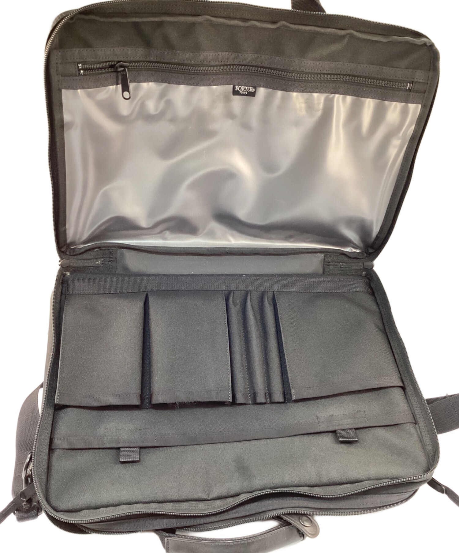 中古・古着通販】PORTER (ポーター) クリップ 2WAYブリーフケース