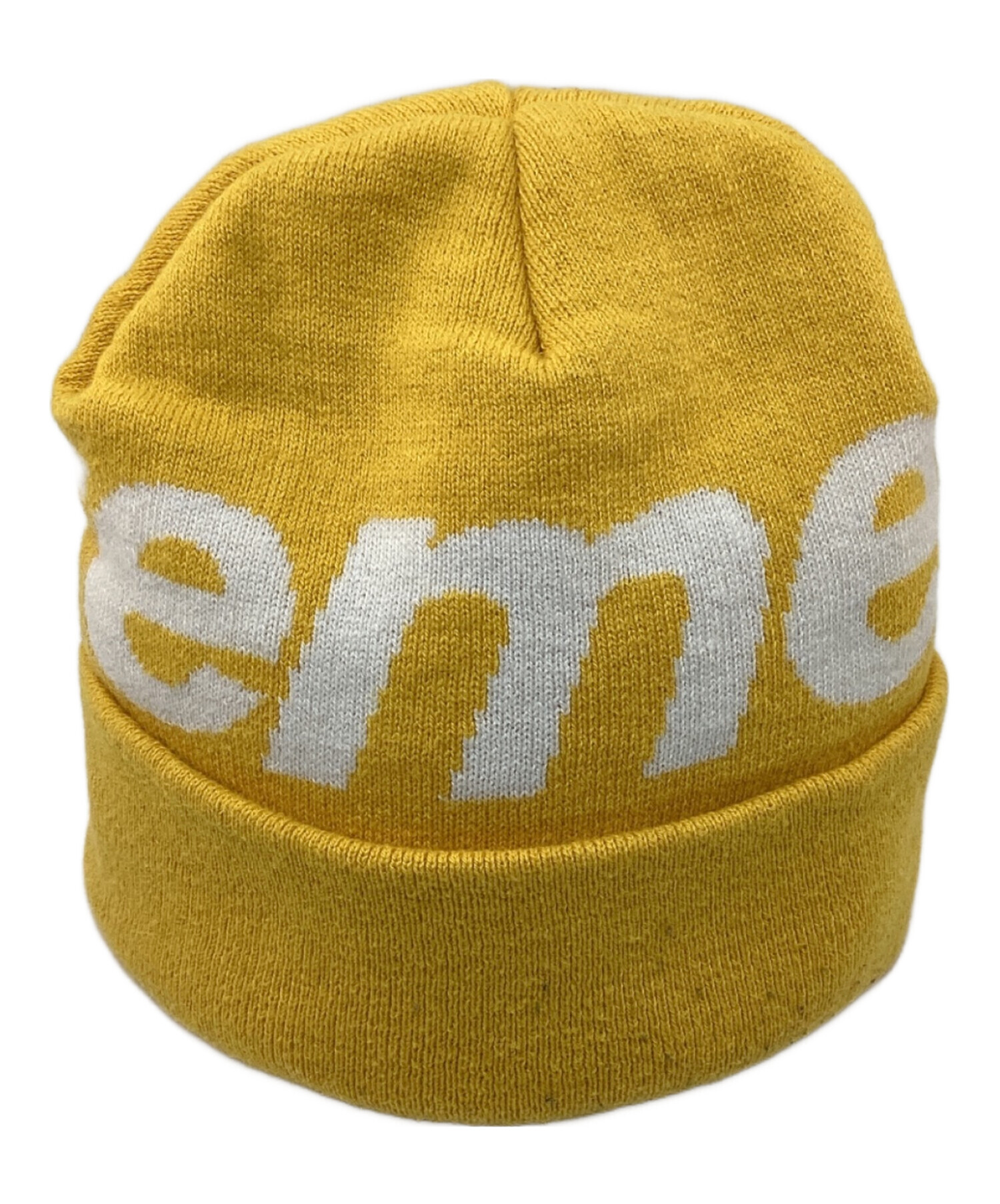 Supreme カシミヤセーター ネオンイエロー M Supreme 'Raglan Cashmere Sweater'カシミア セーター ニット Sロゴ
