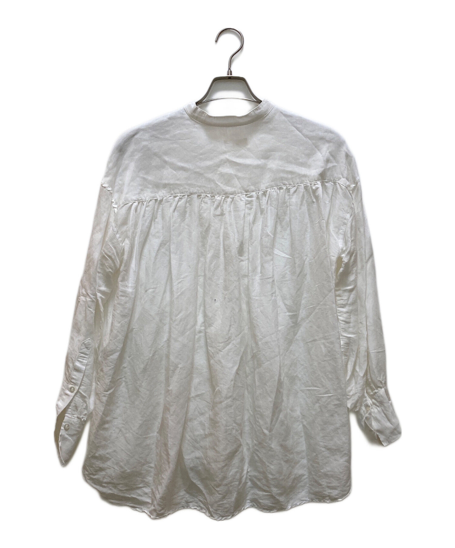 中古・古着通販】IENA (イエナ) ラミーリヨセル バックギャザーシャツ