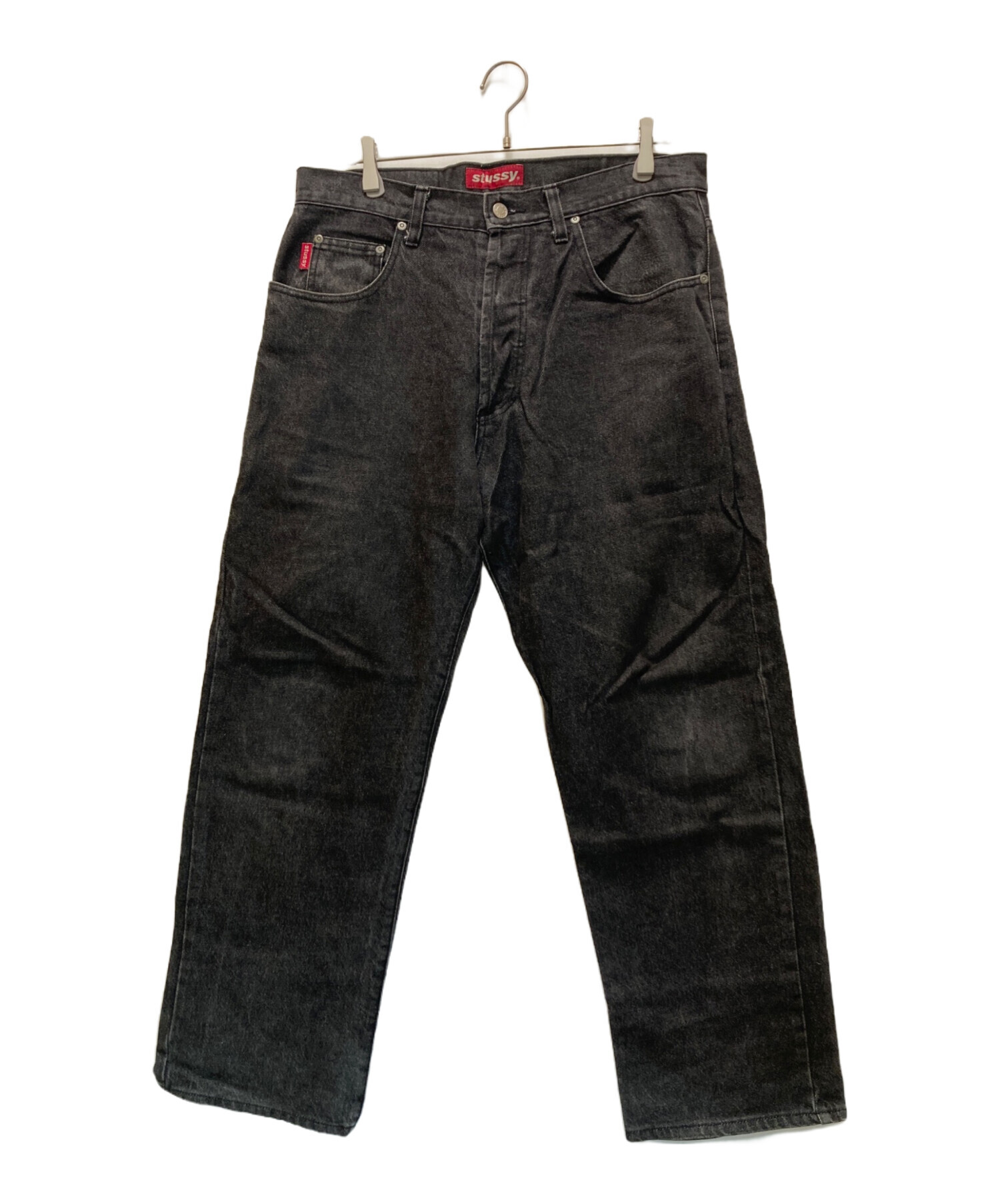 ok.soon original wide denim black ok.soon original wide denim