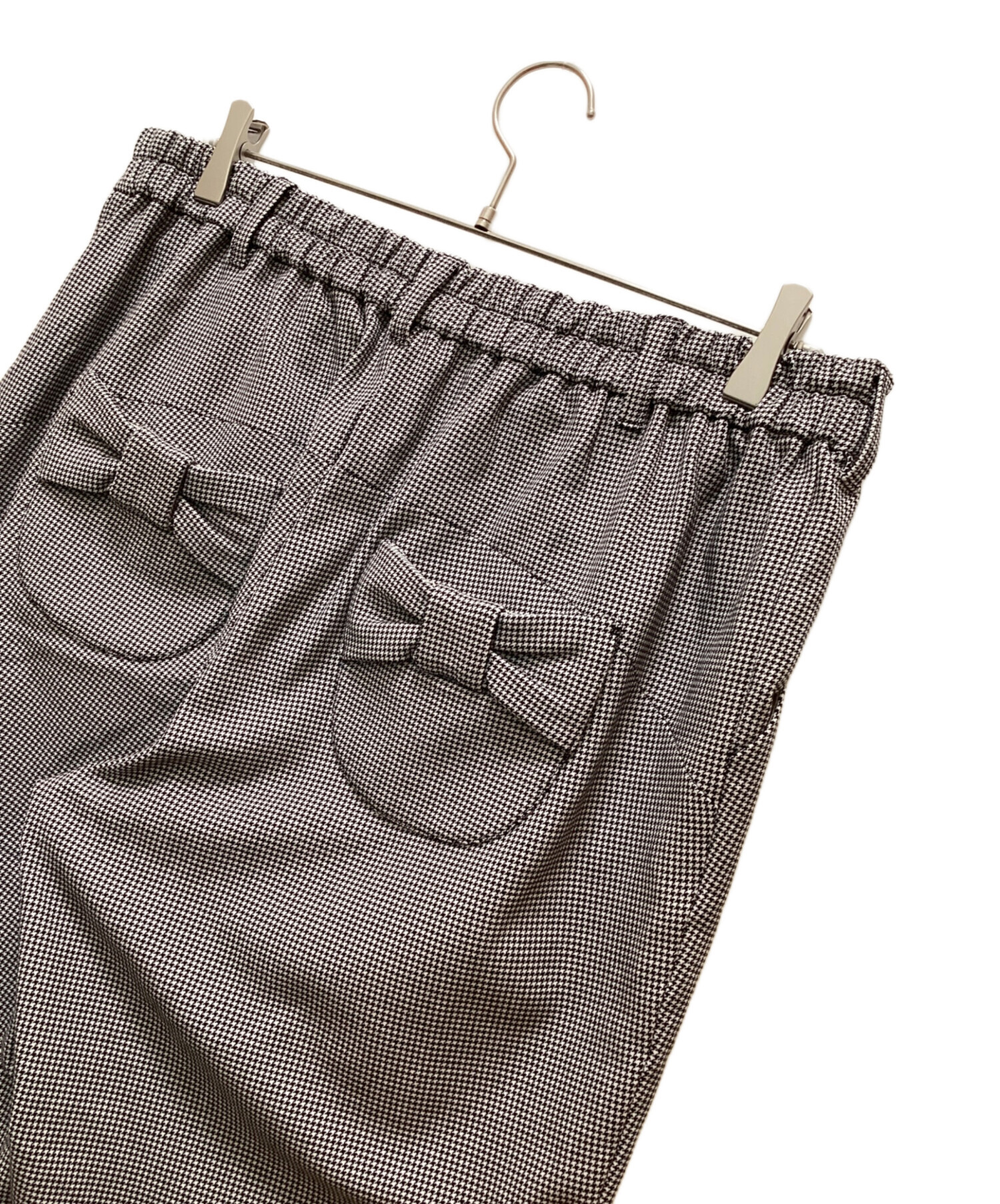 yukiemon☆3Lサイズ 新品未使用 中古・古着通販】yukiemon (ユキエモン) 千鳥柄パンツ ホワイト