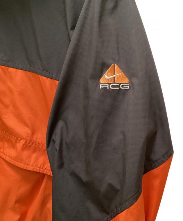 あ*り様 【超人気】NIKE ACG マウンテンパーカー　オレンジ　刺繍　90s 中古・古着通販】NIKE ACG (ナイキエージーシー) マウンテンパーカー