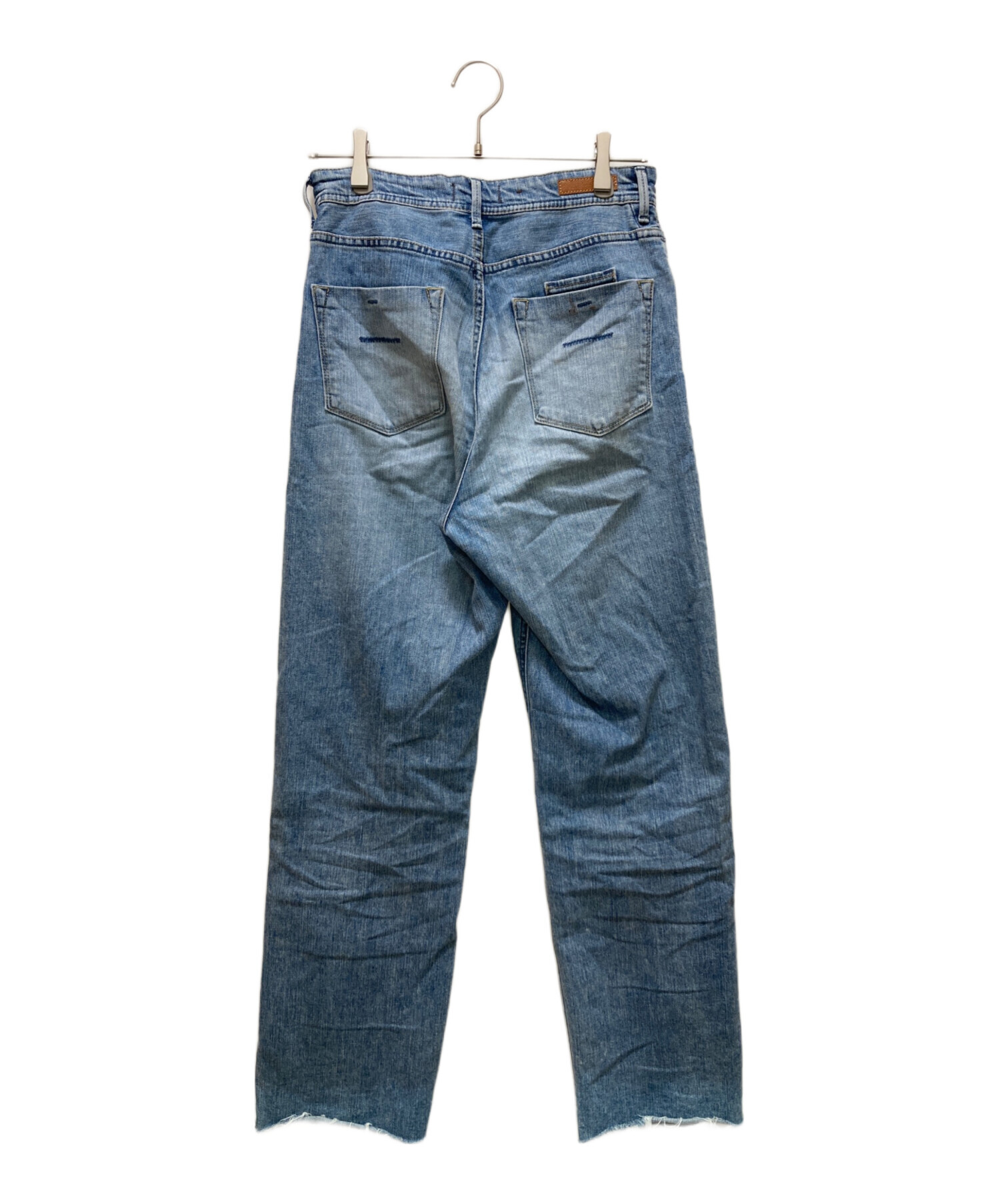 中古・古着通販】YANUK (ヤヌーク) ボーイズストレート LEA カットオフ 