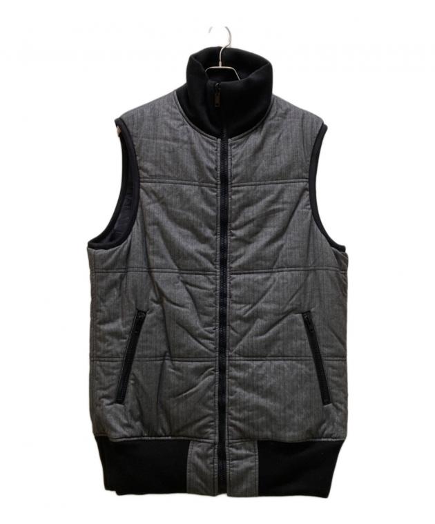 Y-3 / OVERSIZED REVERSIBLE VEST/リバーシブルベスト/XS/グレー/ブラック/DP0523 中古・古着通販】Y-3 (ワイスリー) オーバーサイズ リバーシブルベスト
