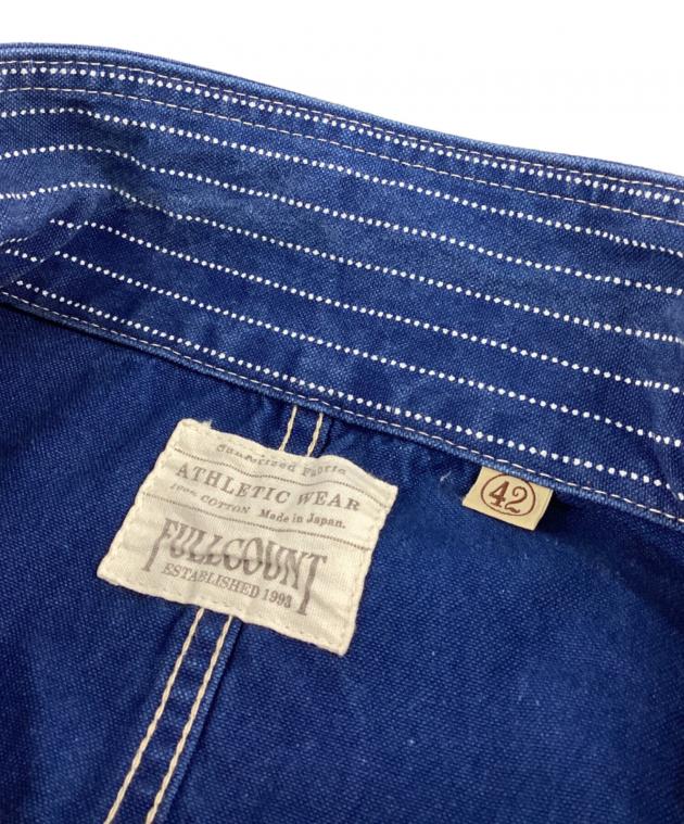 ハ*パ様 【FULL COUNT】バリカタ ウォバッシュ生地 カバーオール サイ