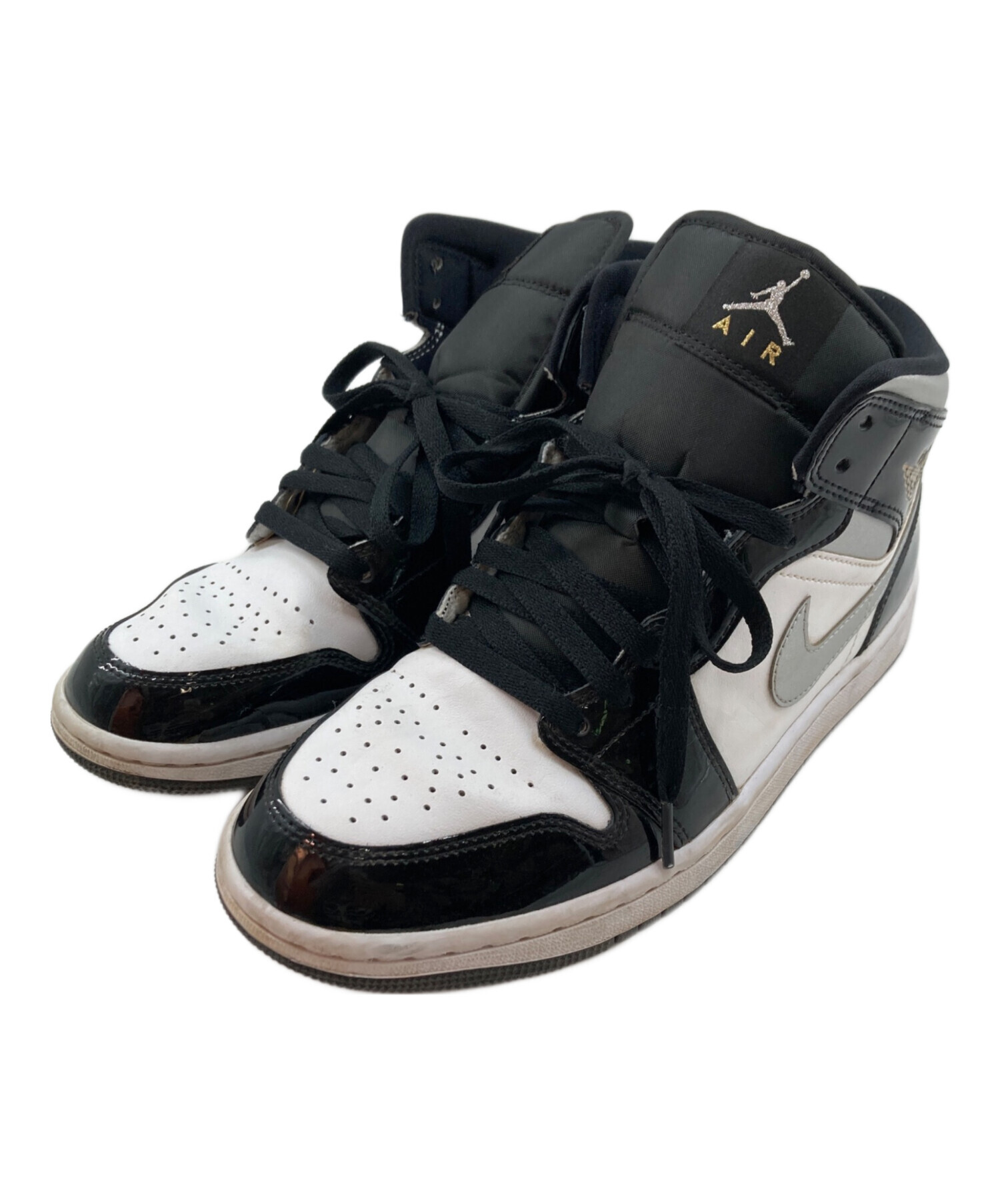 中古・古着通販】NIKE (ナイキ) エアジョーダン1 ミッド SE ブラック 