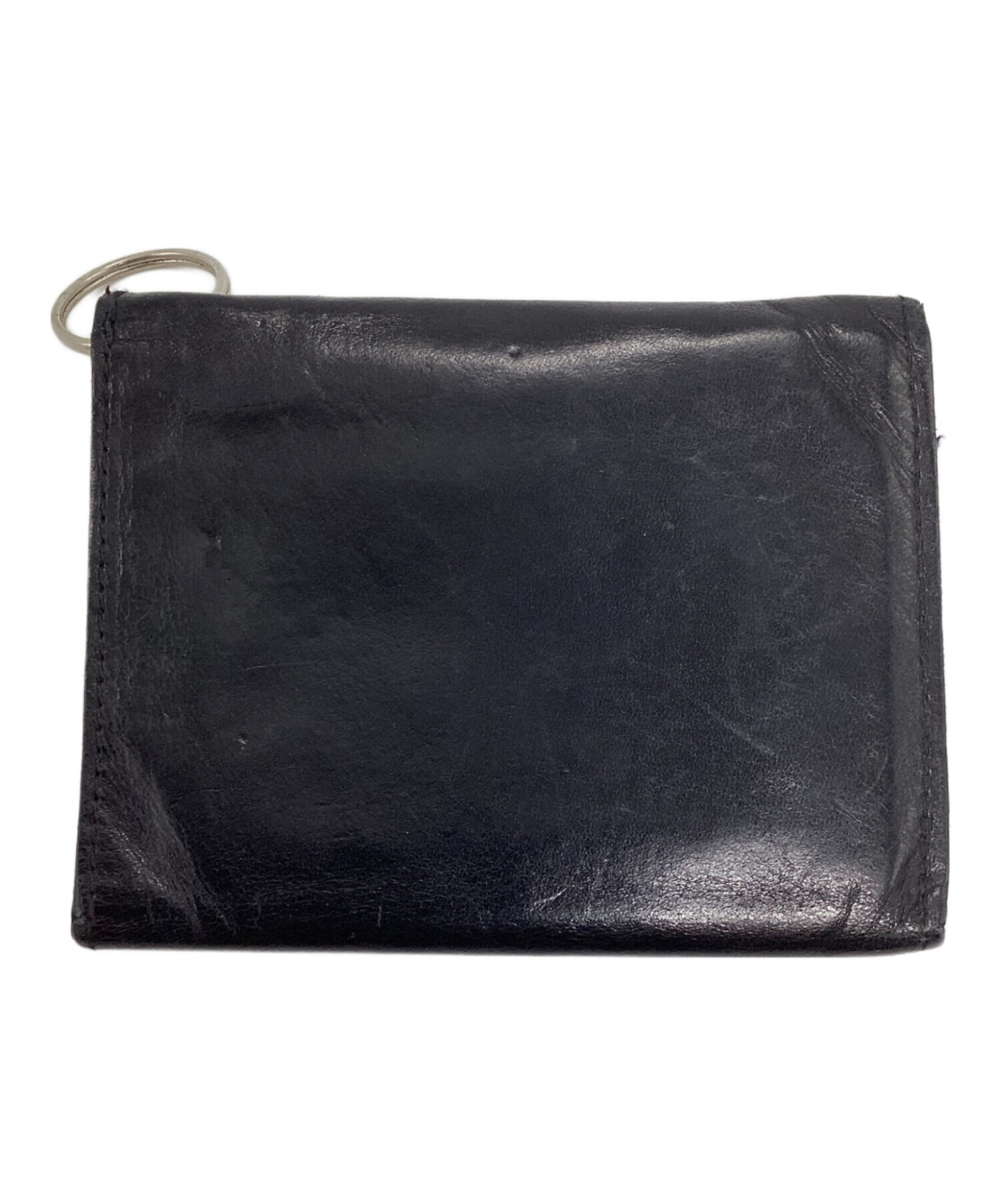 中古・古着通販】VANSON (バンソン) 3つ折り財布 ブラック｜ブランド