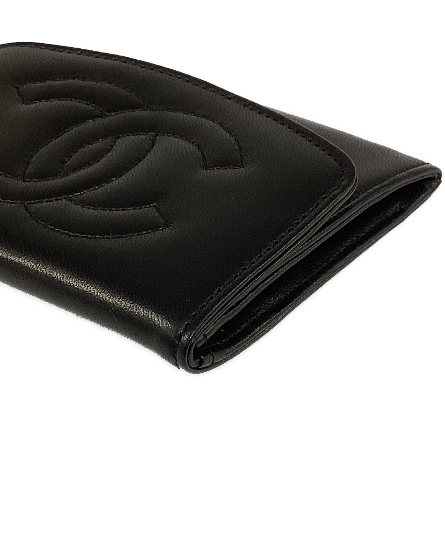 中古・古着通販】CHANEL (シャネル) ラムスキン ココマークコイン