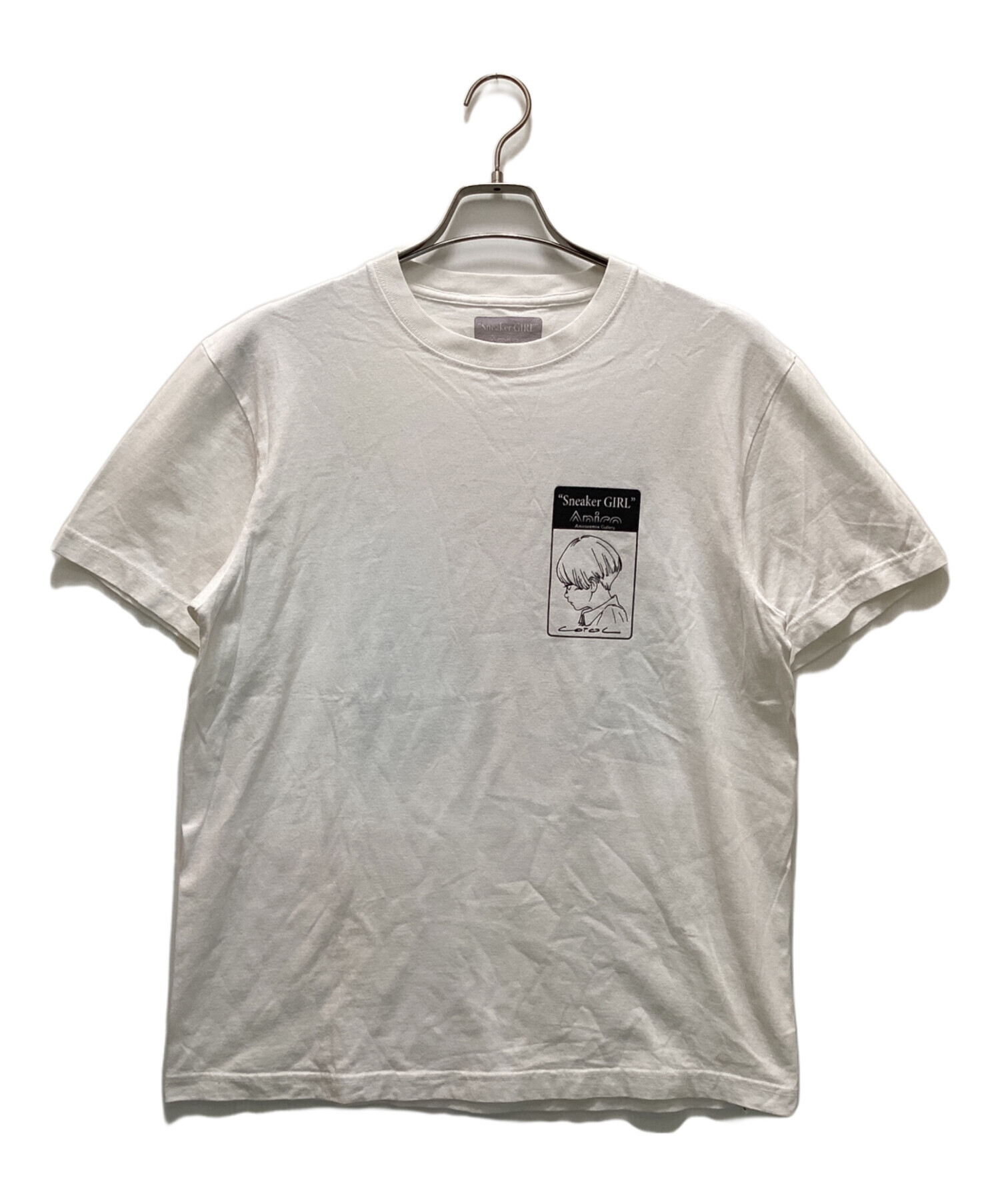H アッシュ Tシャツ・カットソー F 白 【古着】【中古】 90s~ White Tee – H アッシュ