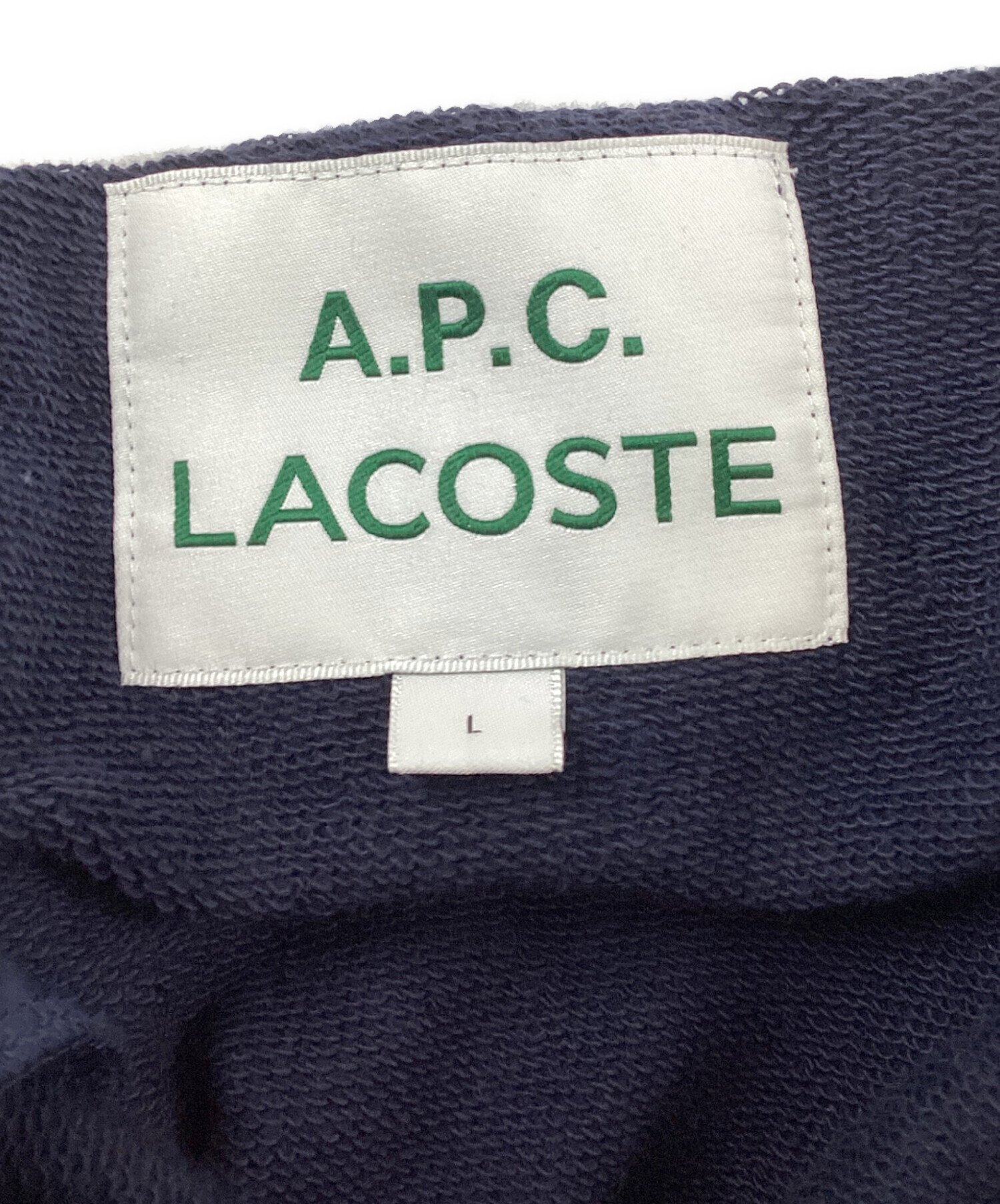中古・古着通販】LACOSTE (ラコステ) A.P.C. (アーペーセー) コラボ