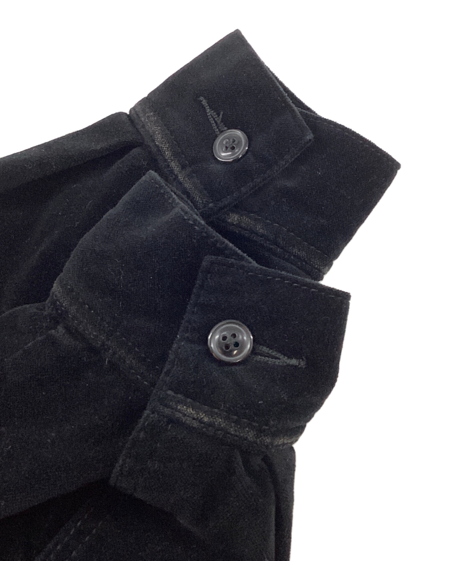 中古・古着通販】la peau de gem (ラポドゥジェム) ジップアップベロア